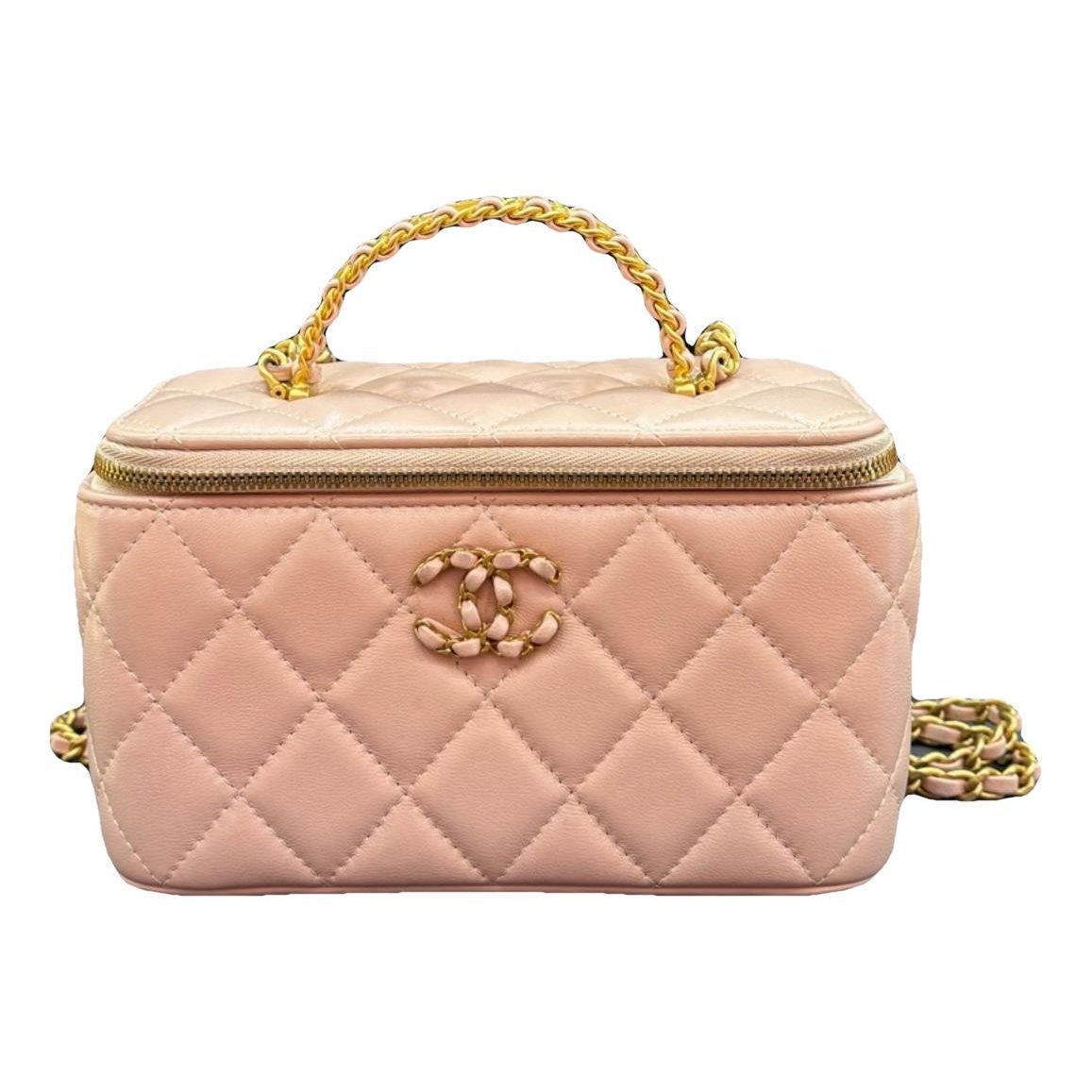Trendy CC Vanity leather handbag