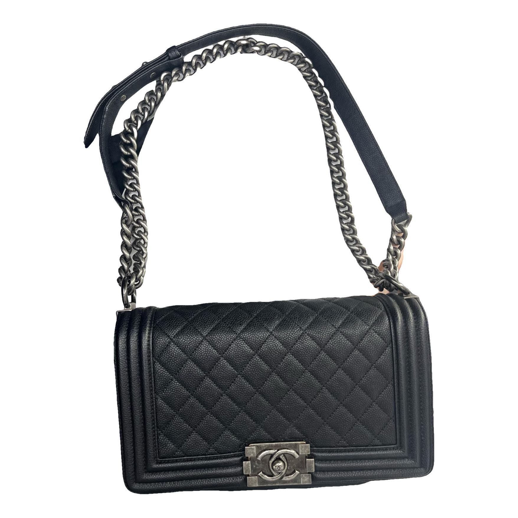Boy leather crossbody bag