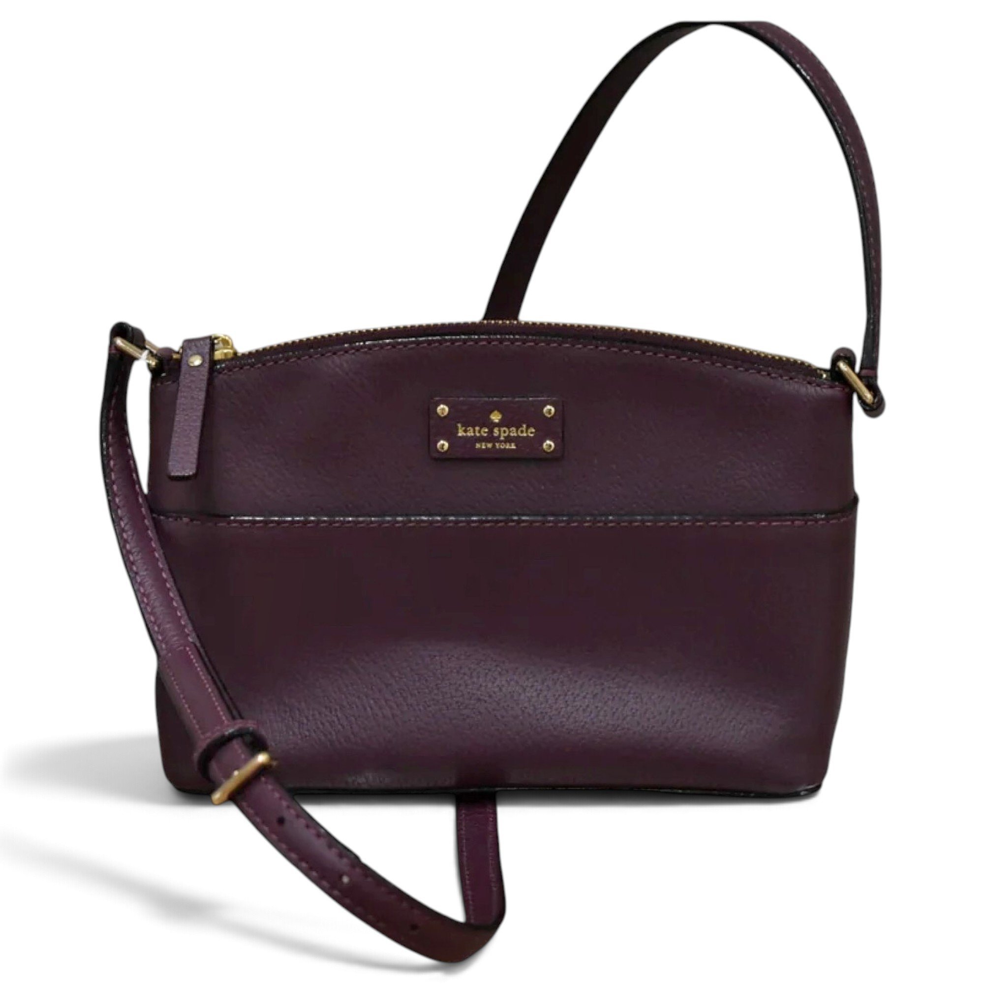 Leather crossbody bag