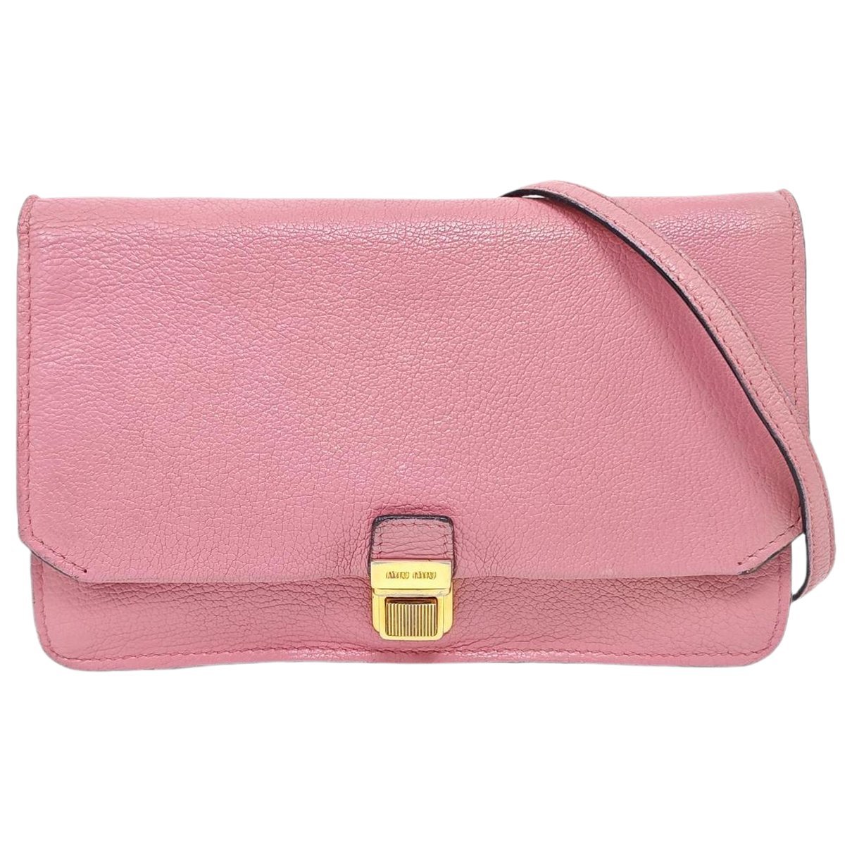 Leather crossbody bag