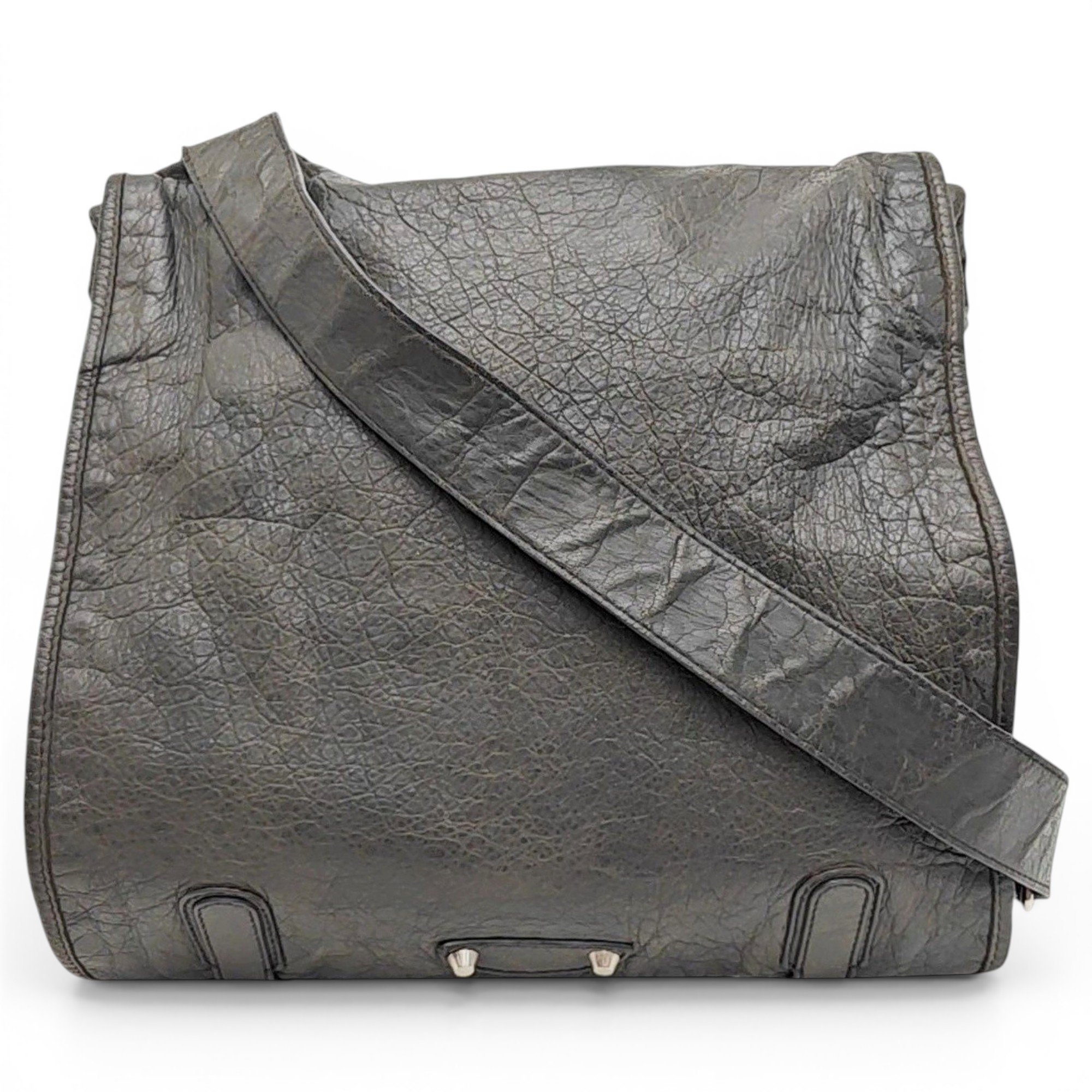 Leather handbag