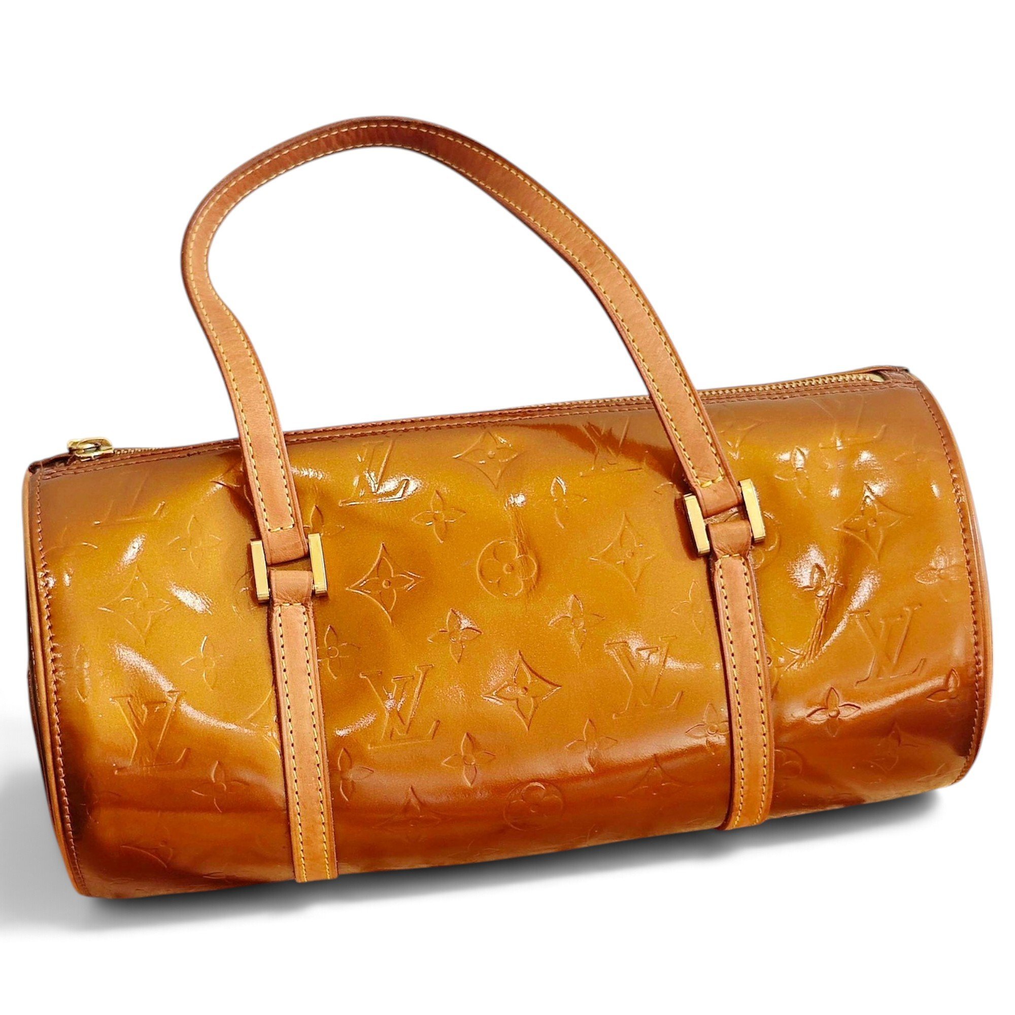 Bedford patent leather handbag