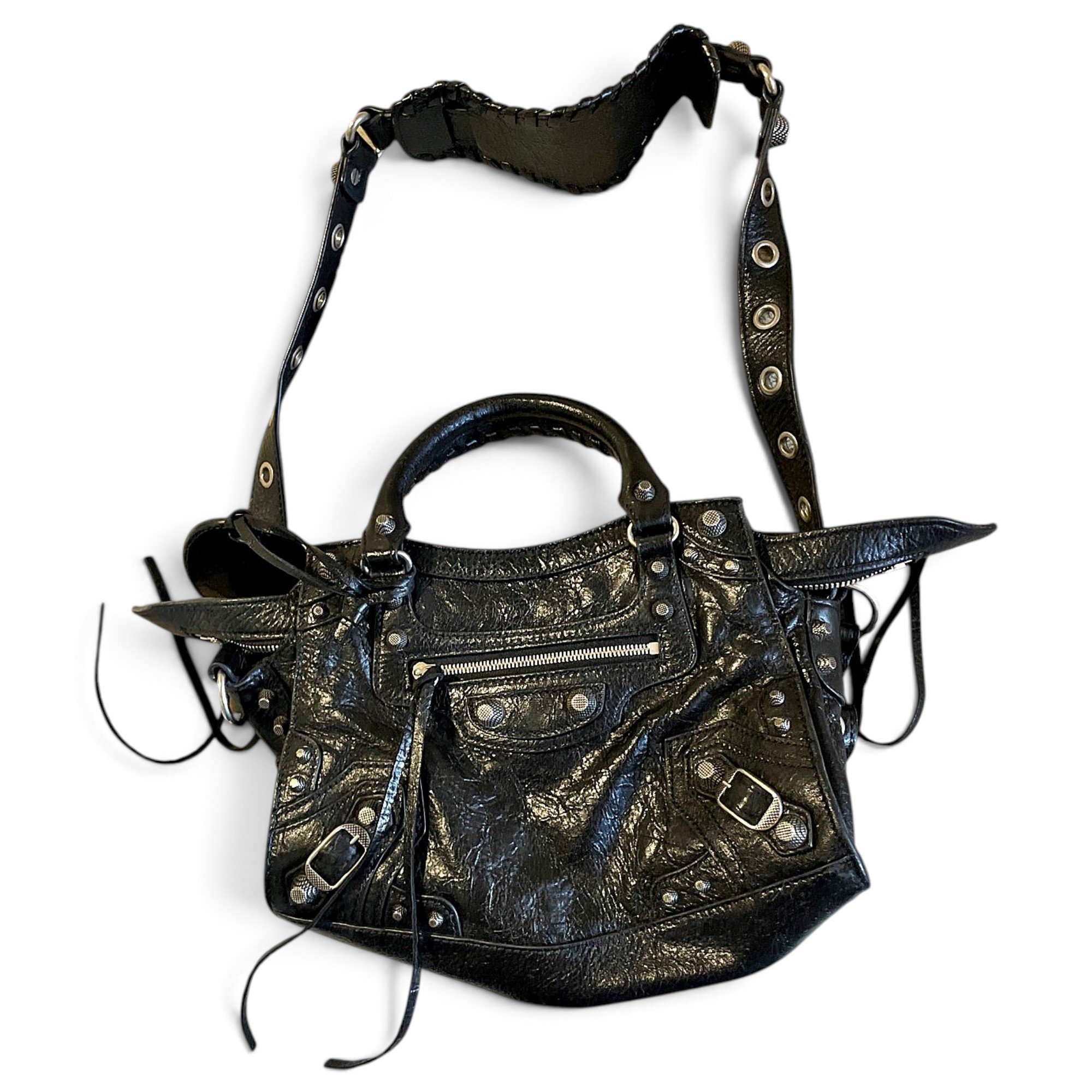 Neo Cagole City leather handbag