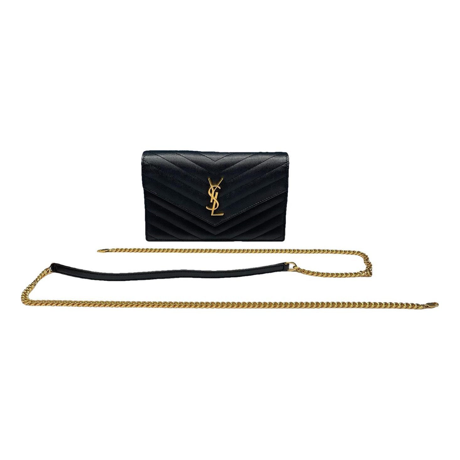 Portefeuille enveloppe leather handbag