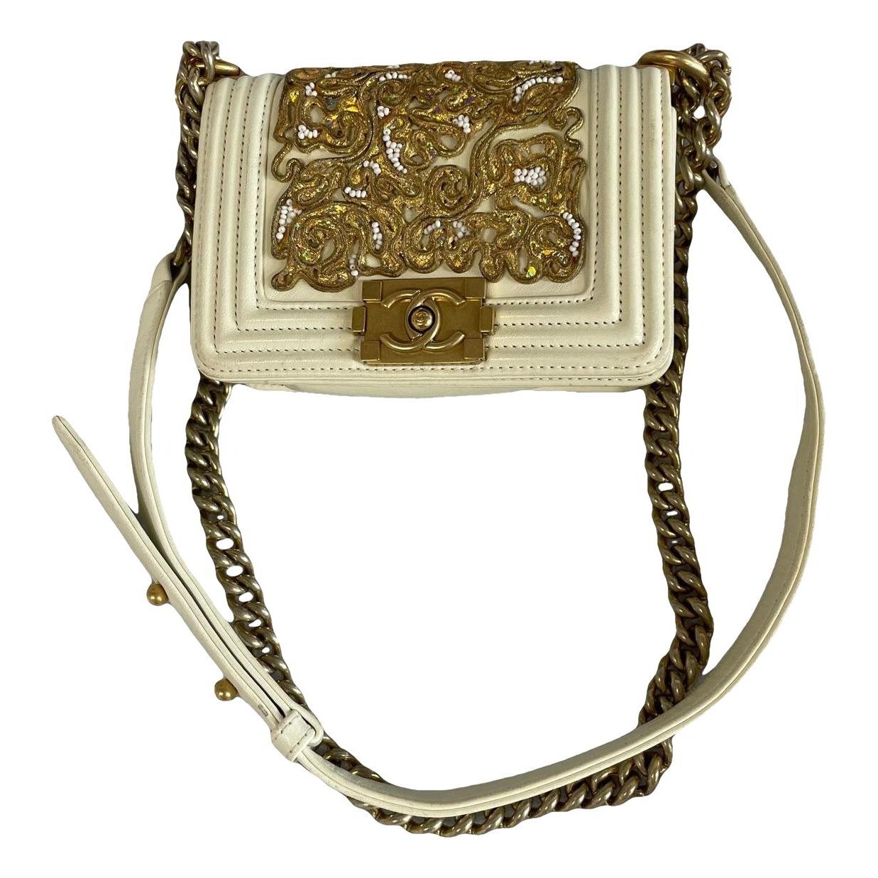 Boy leather crossbody bag