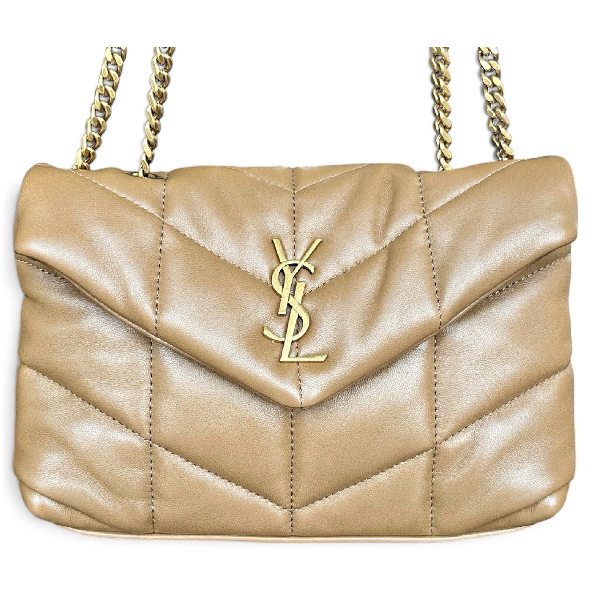 Loulou Puffer leather handbag