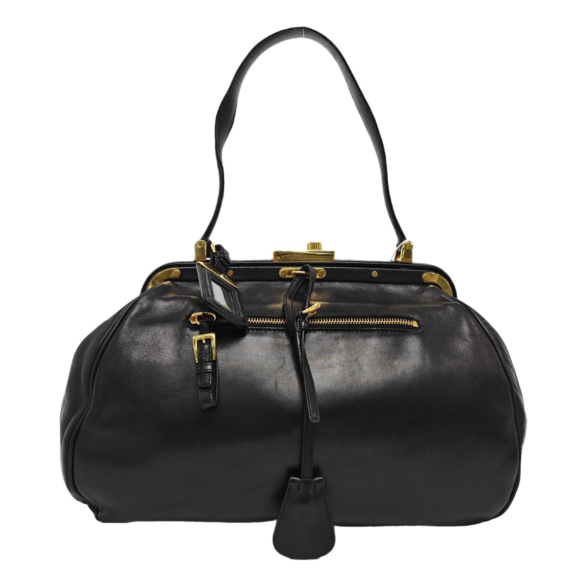 Leather handbag