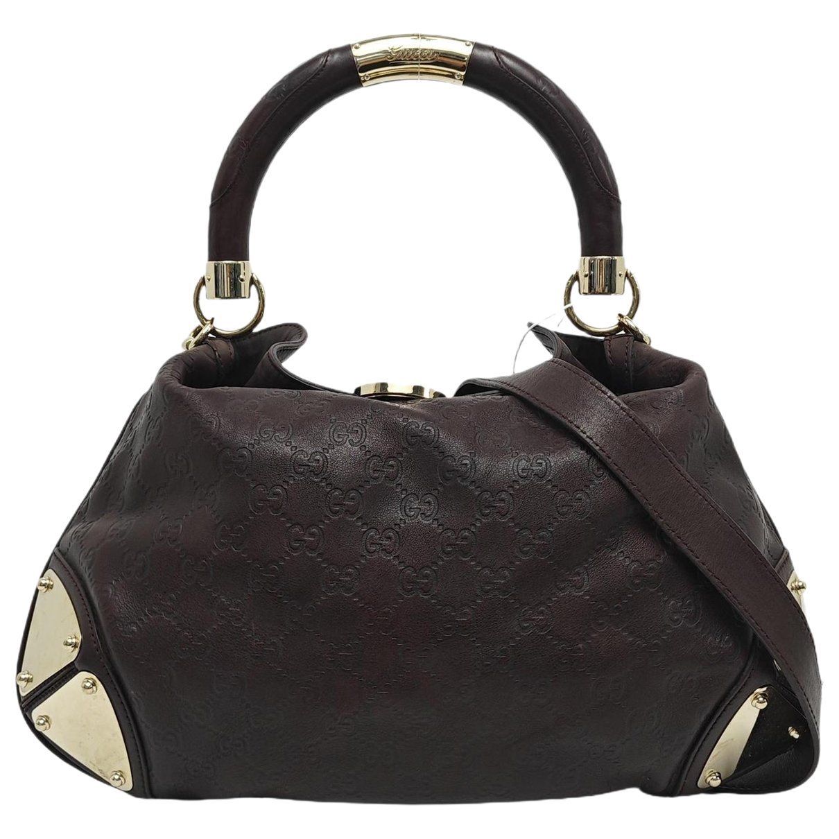 Leather handbag