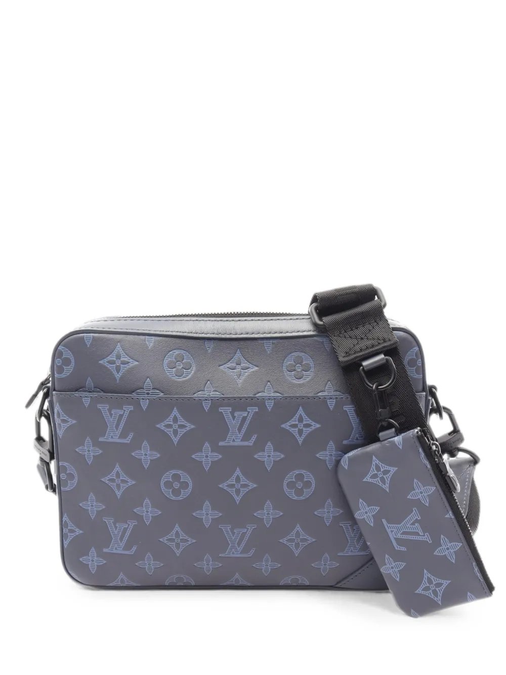 2000s Duo Monogram Shadow messenger bag