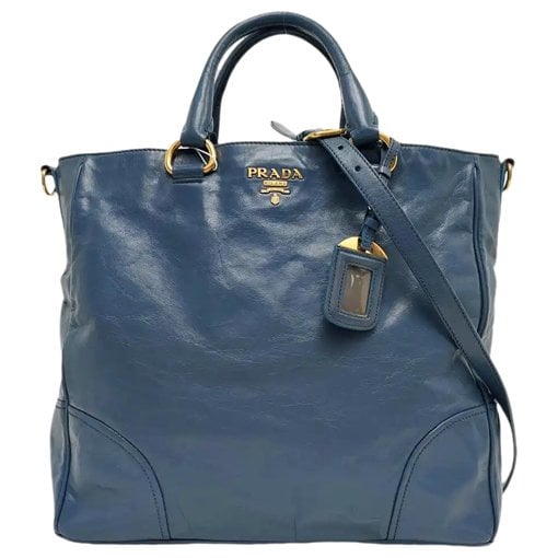 Leather tote