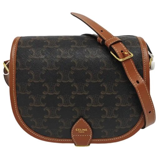 Folco leather crossbody bag
