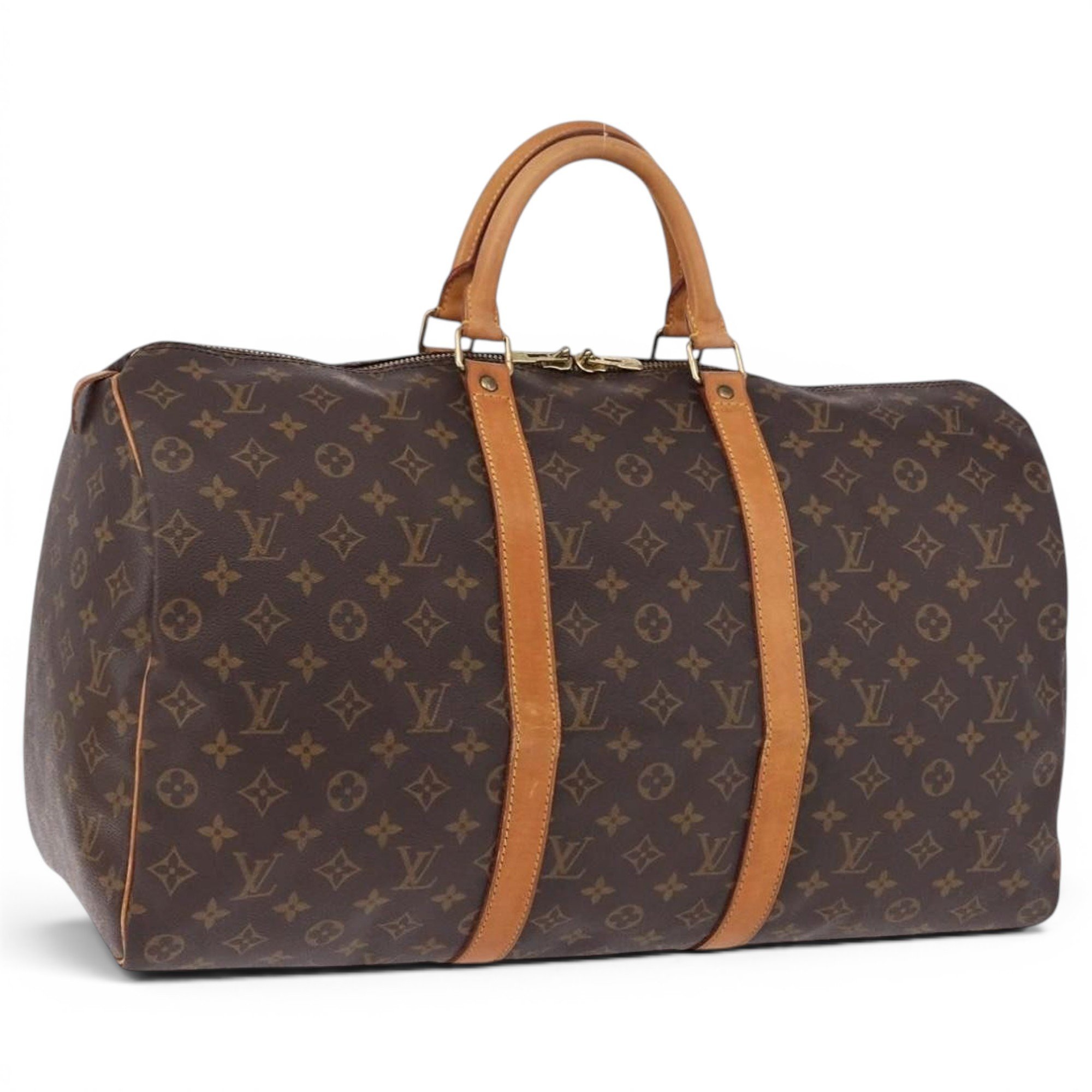 Keepall leather 24h bag