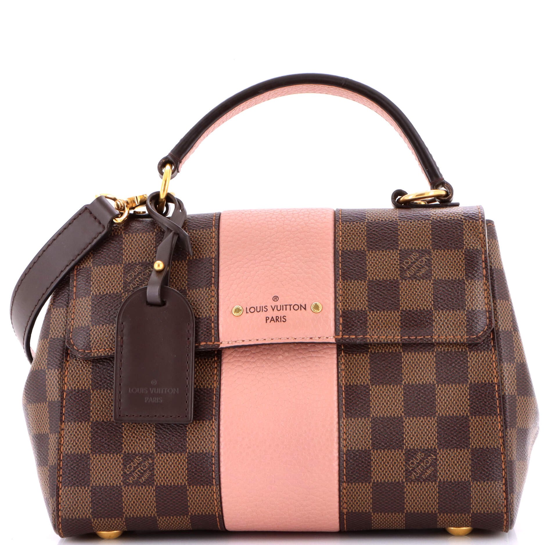 Bond Street Handbag Damier with Leather BB