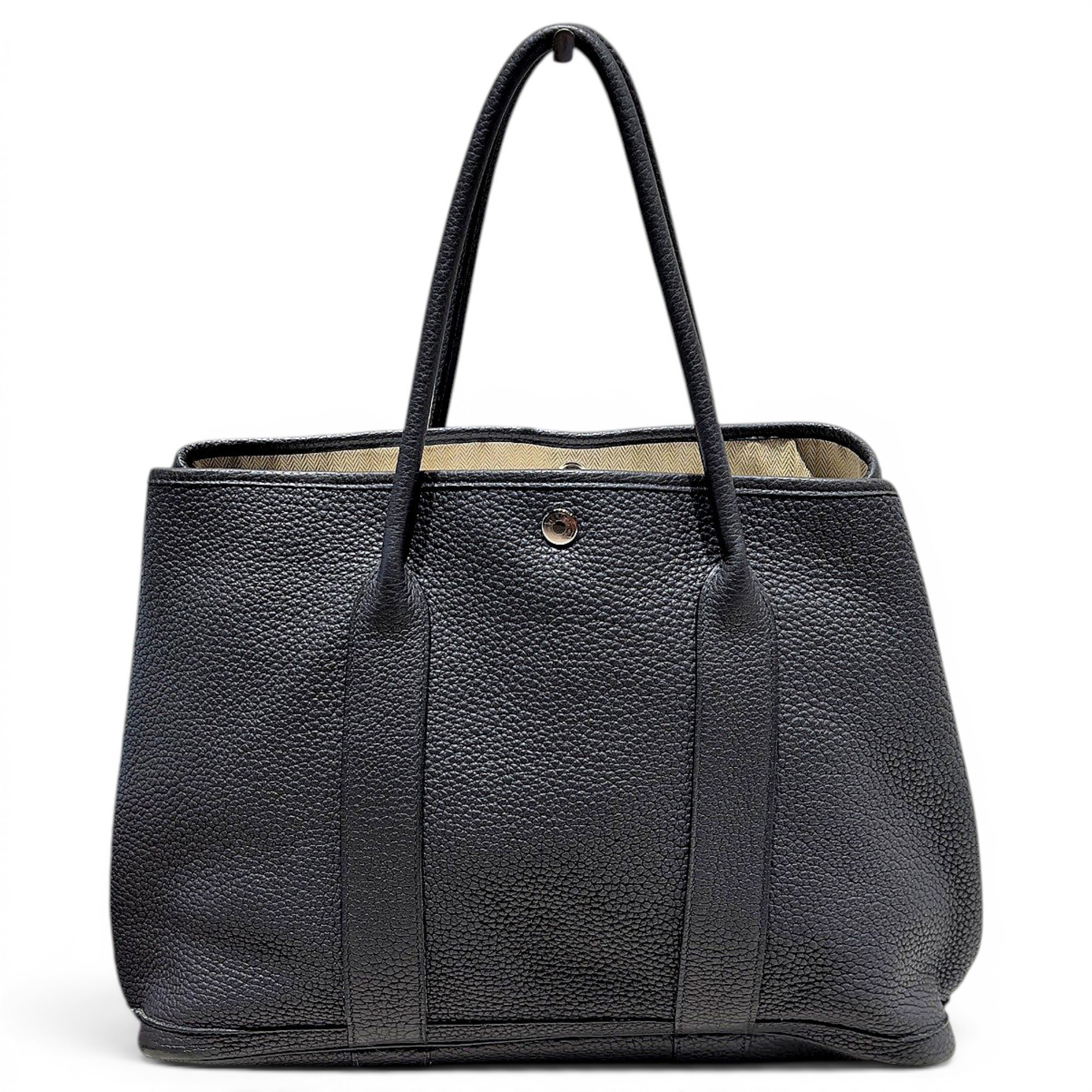 Garden Party leather handbag