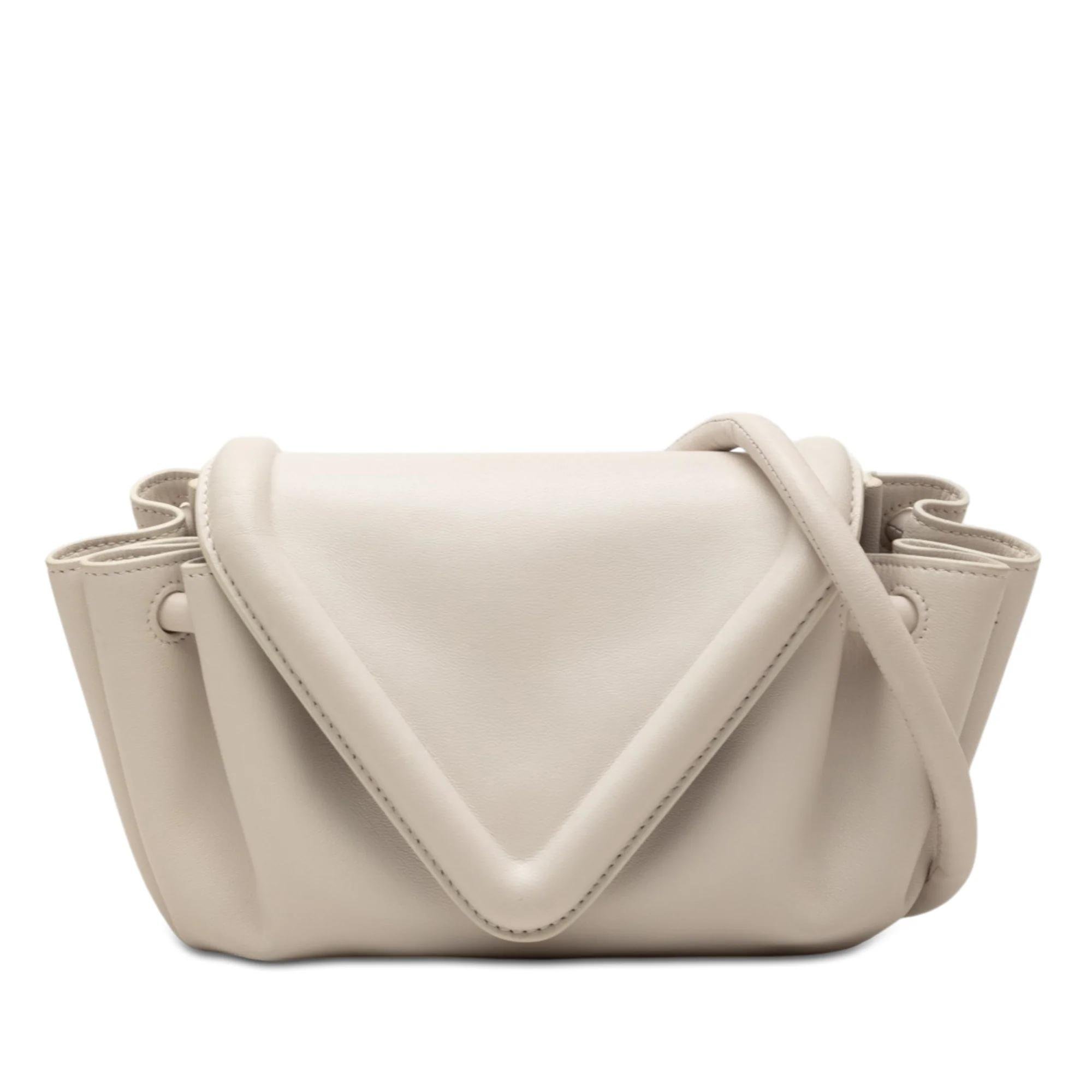 Beak pony-style calfskin handbag