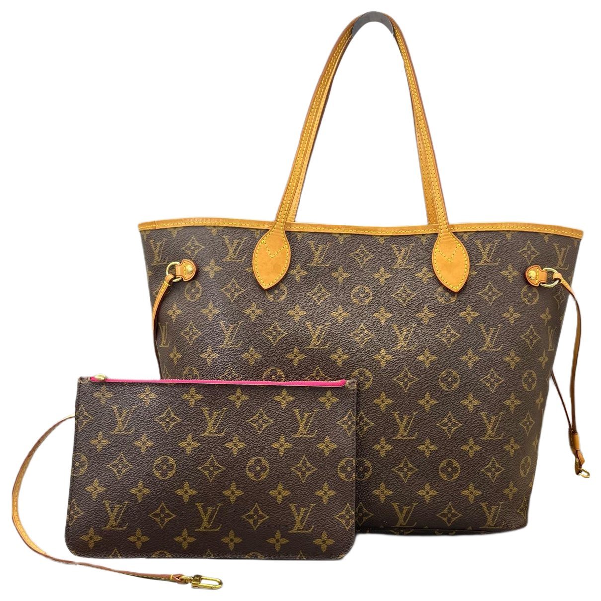 Neverfull leather handbag