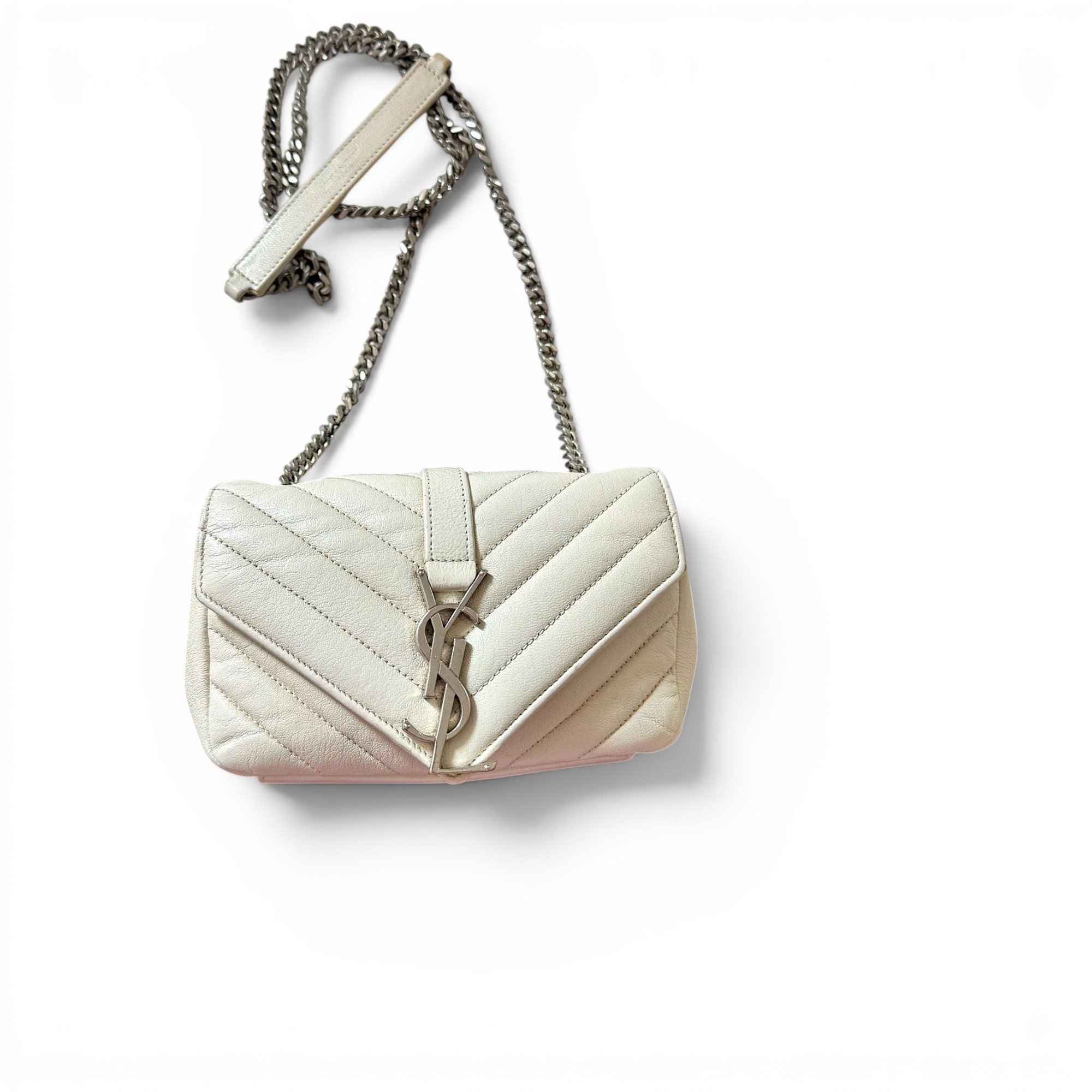 Baby monogramme leather handbag