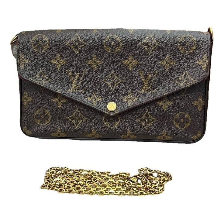 Maxi Multi Pochette Accessoires leather mini bag
