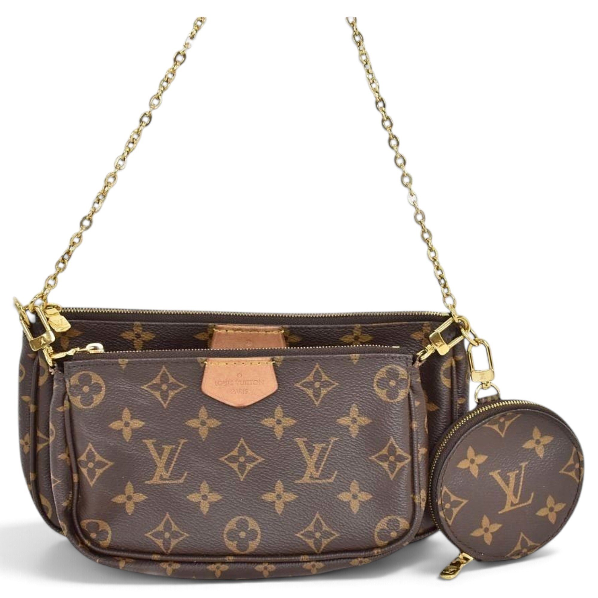 Multi Pochette Accessoires leather handbag