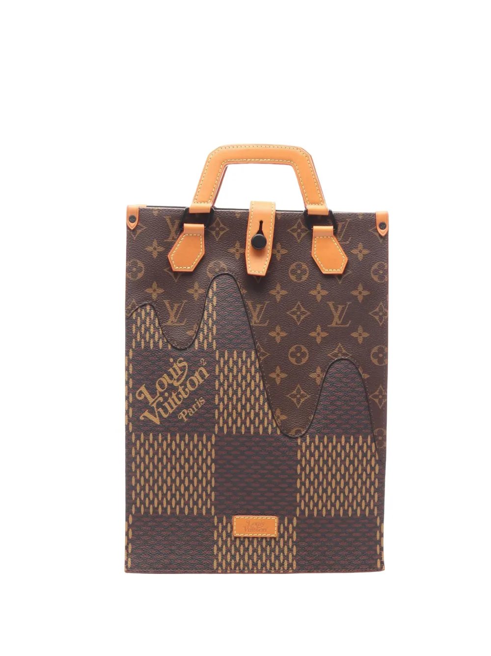 2020 Nigo Giant Damier Ebene Monogram Mini Tote satchel