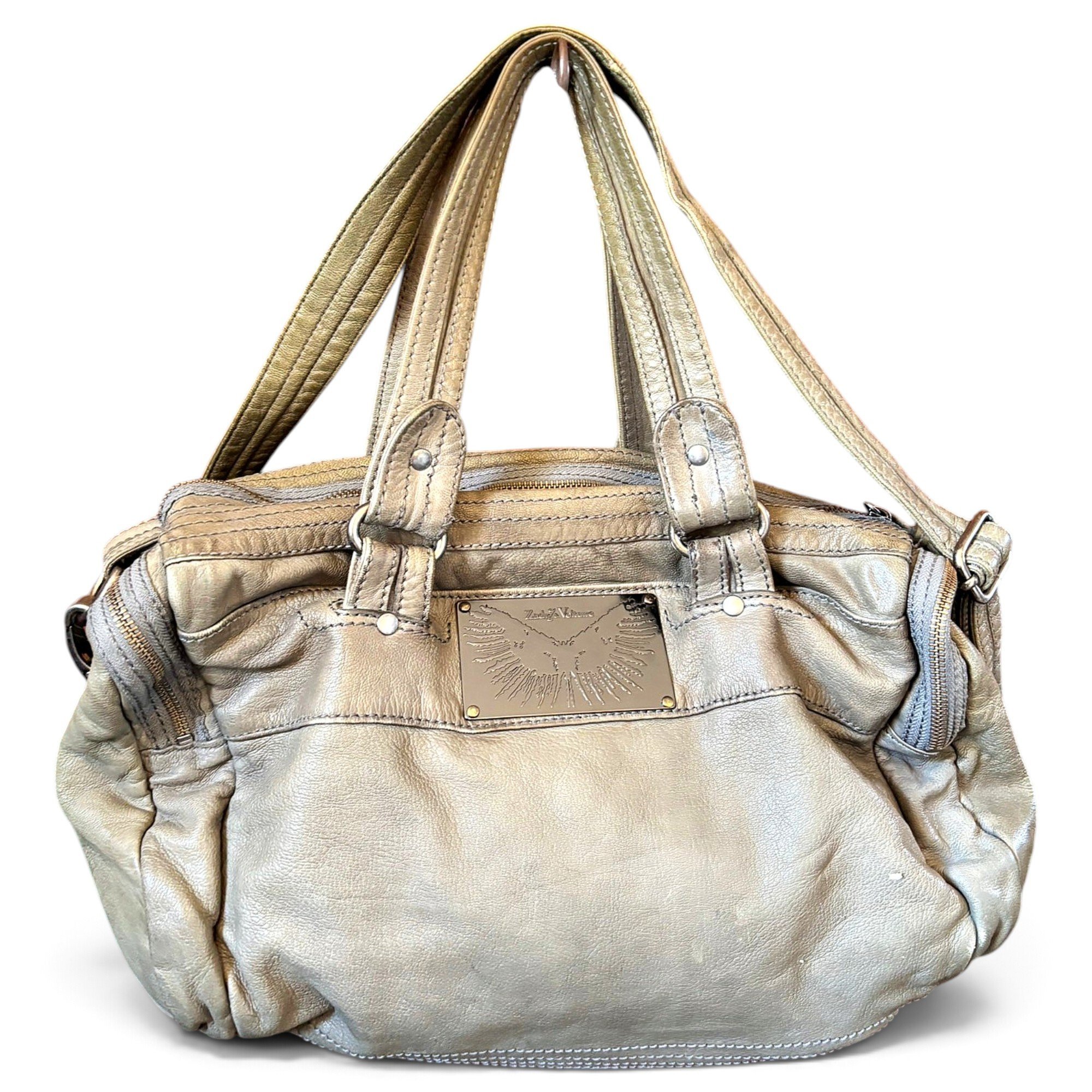 Touly leather bowling bag