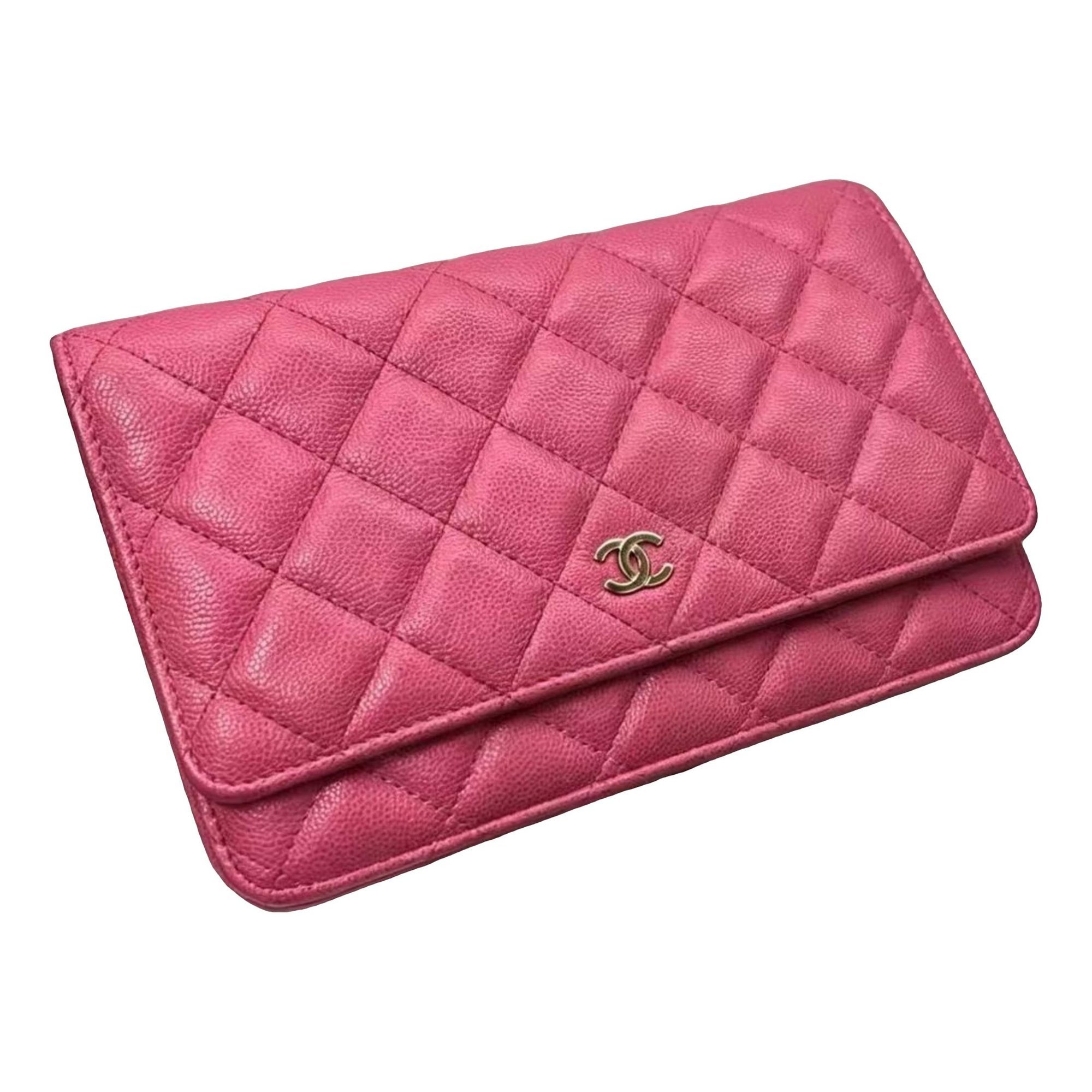 Wallet On Chain Timeless/Classique leather crossbody bag