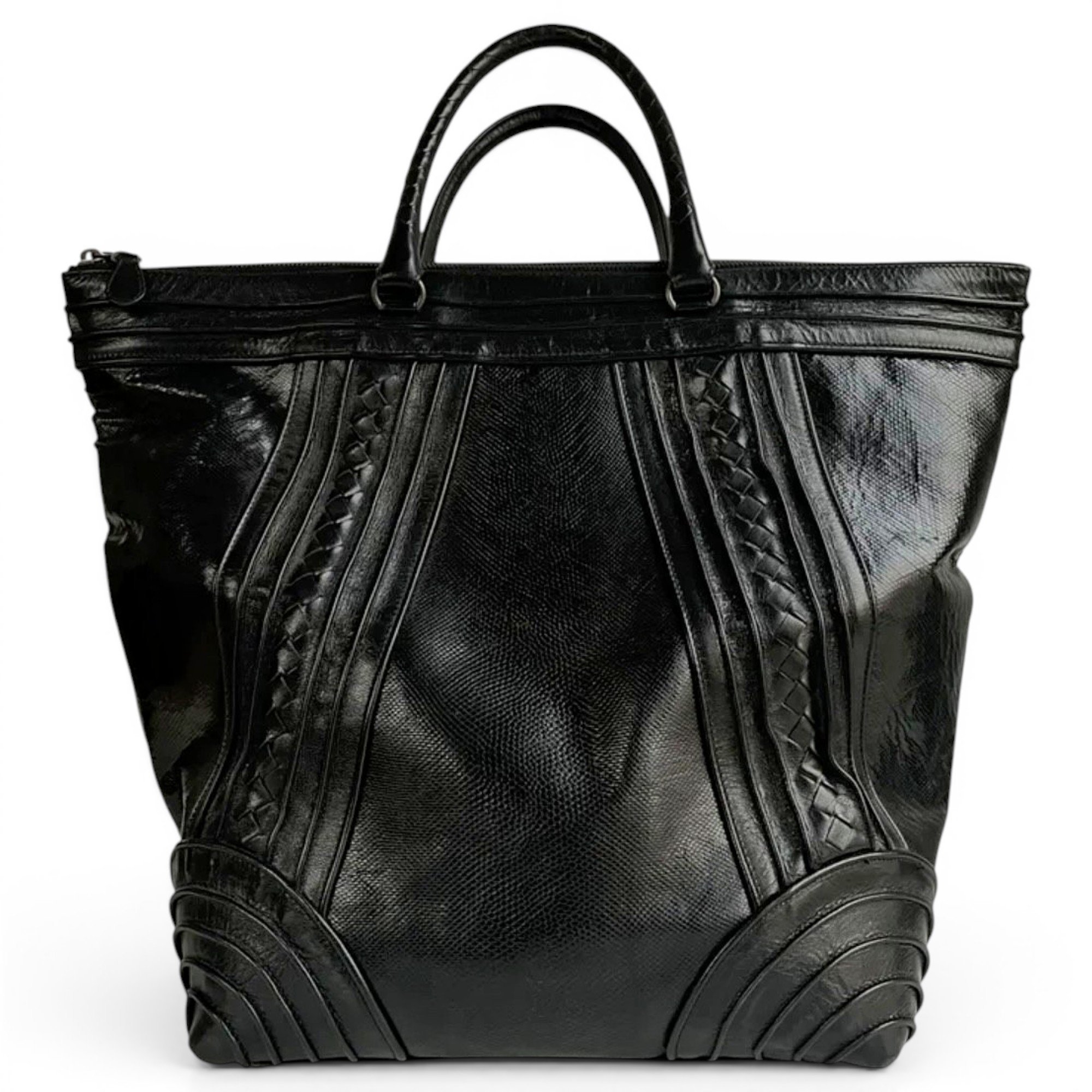 Leather handbag