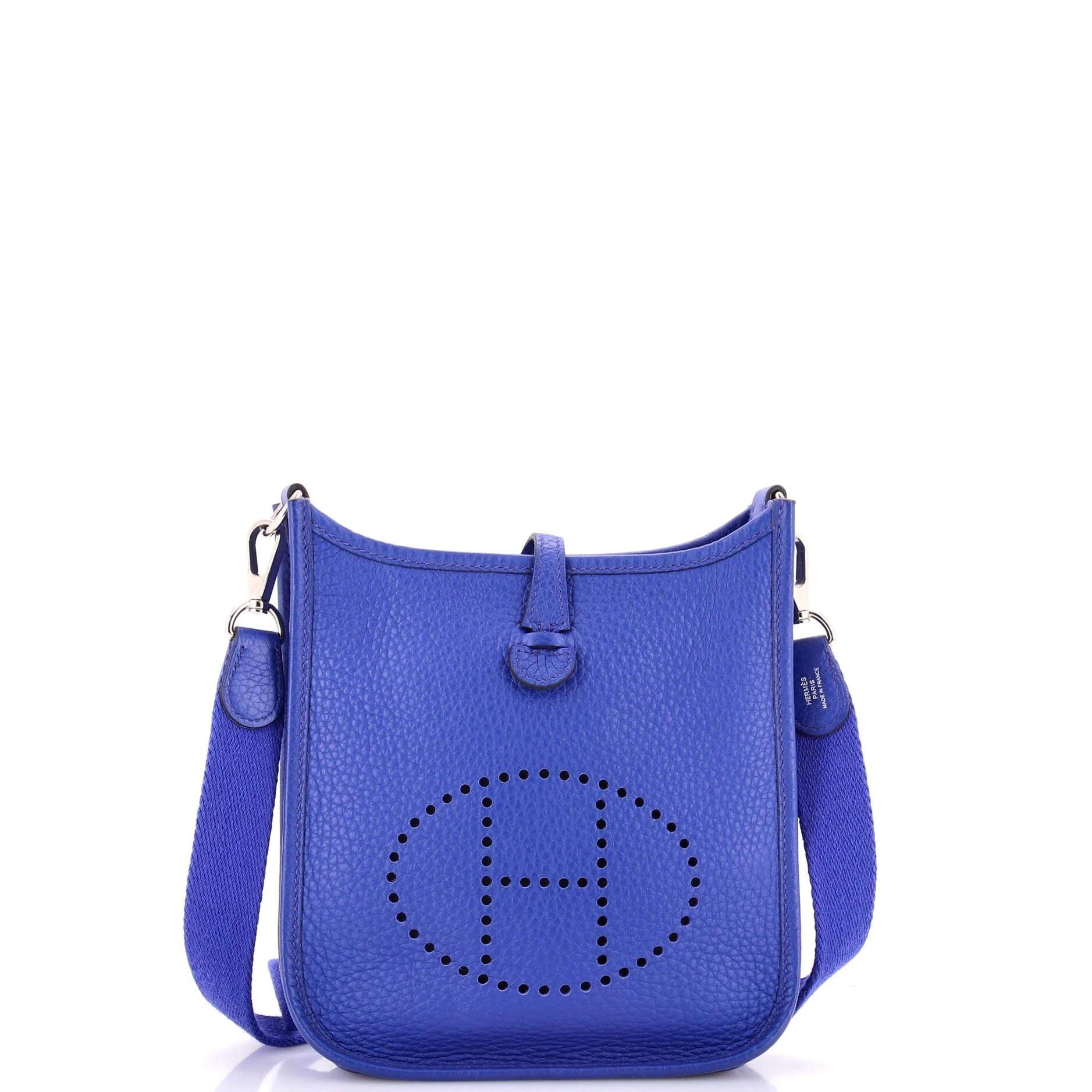 Mini Evelyne leather crossbody bag