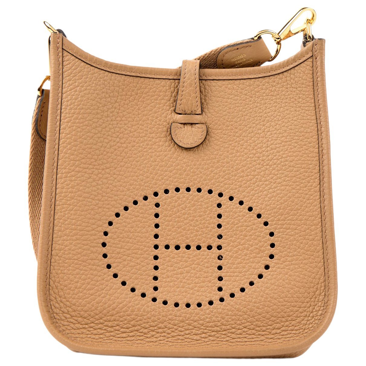 Mini Evelyne leather crossbody bag