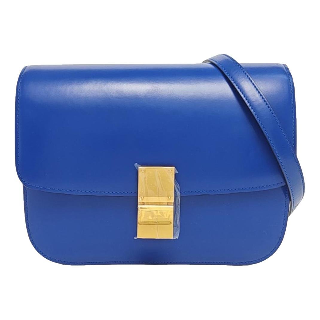 Classic leather crossbody bag