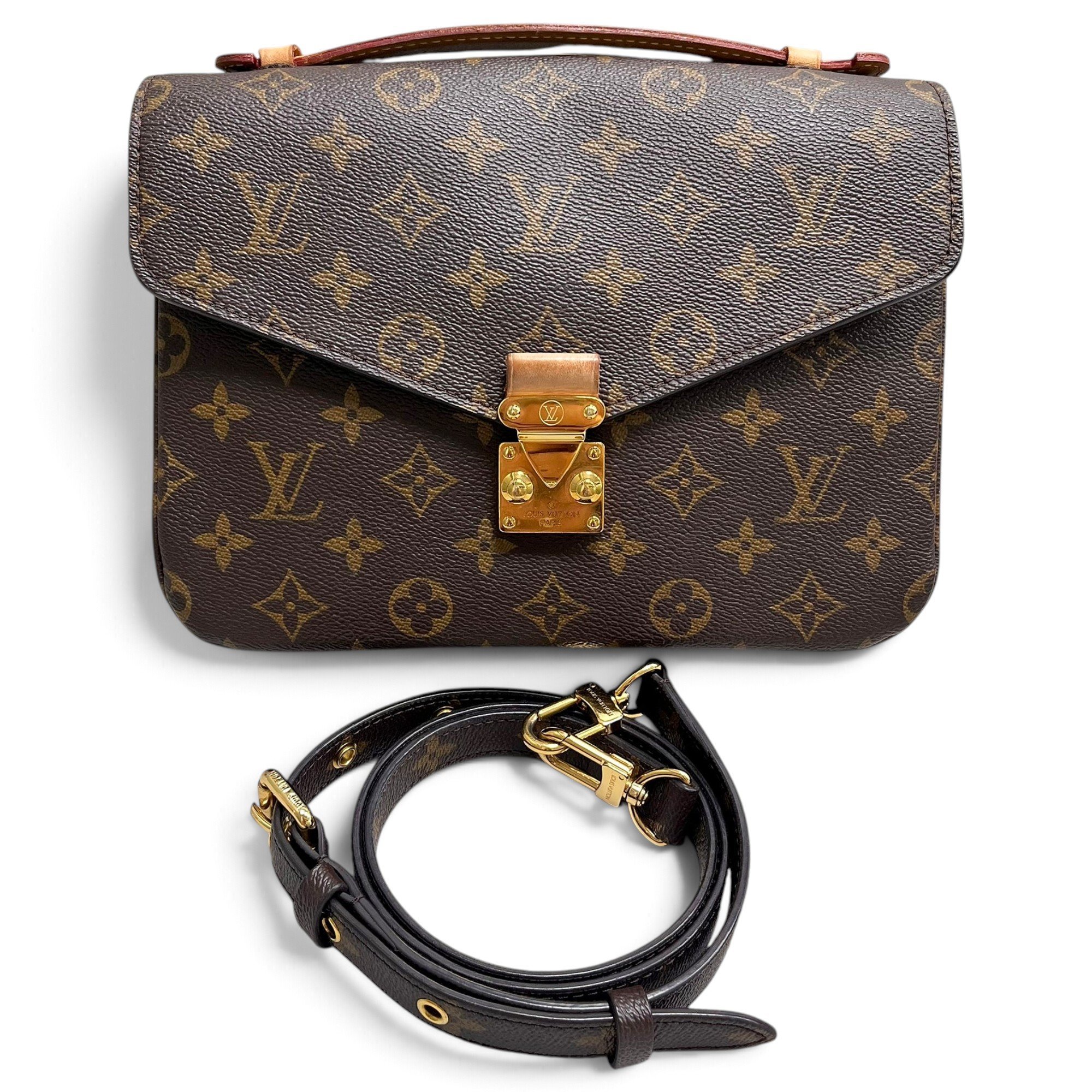 Metis leather handbag