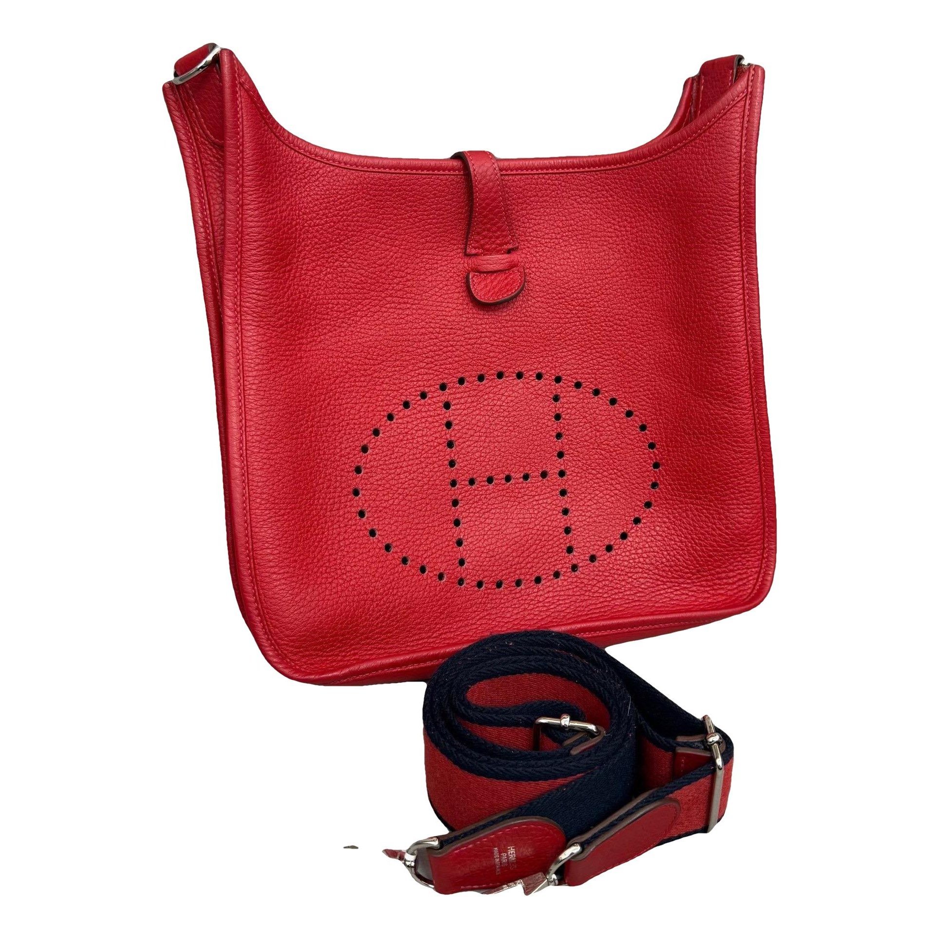 Evelyne leather handbag