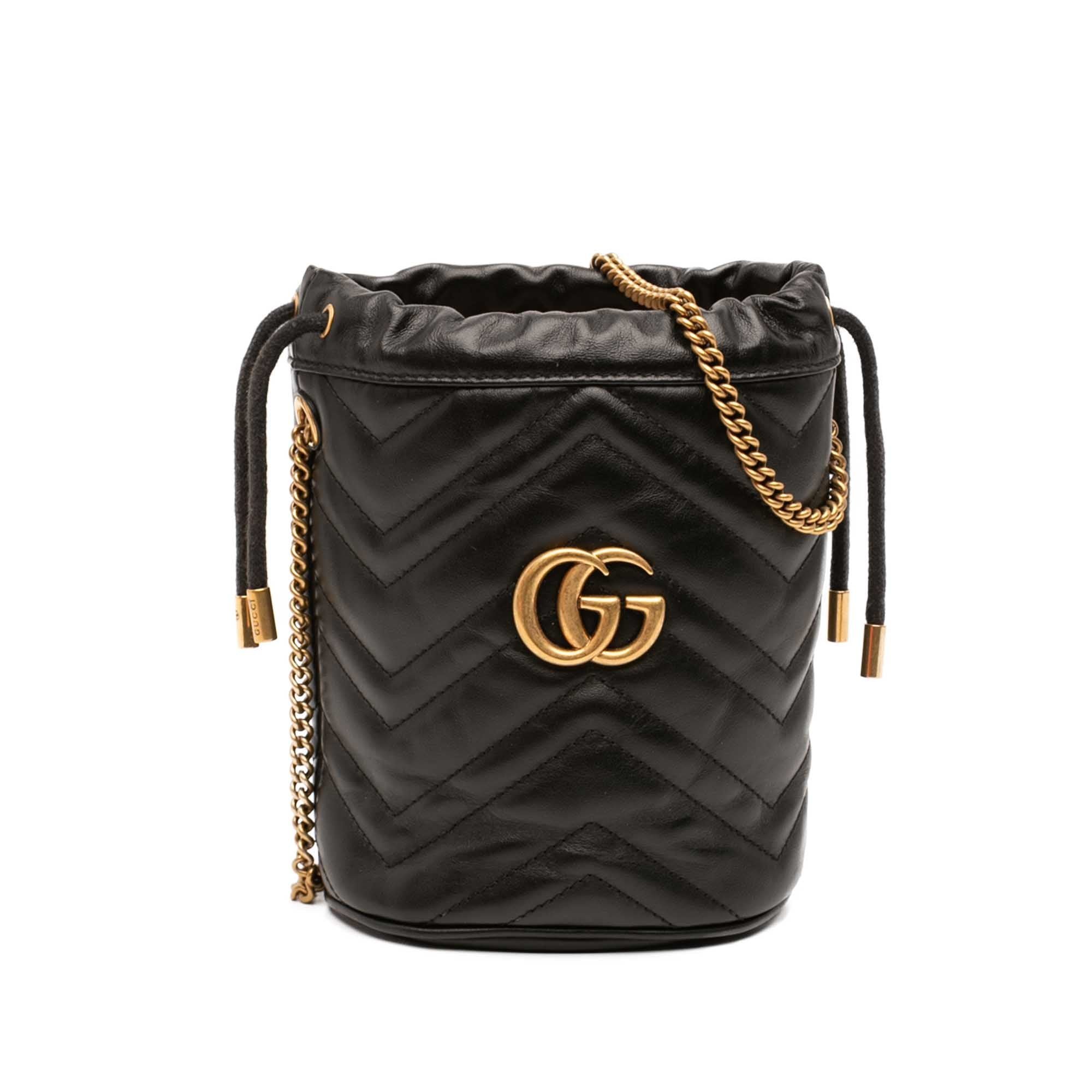 GG Marmont pony-style calfskin handbag