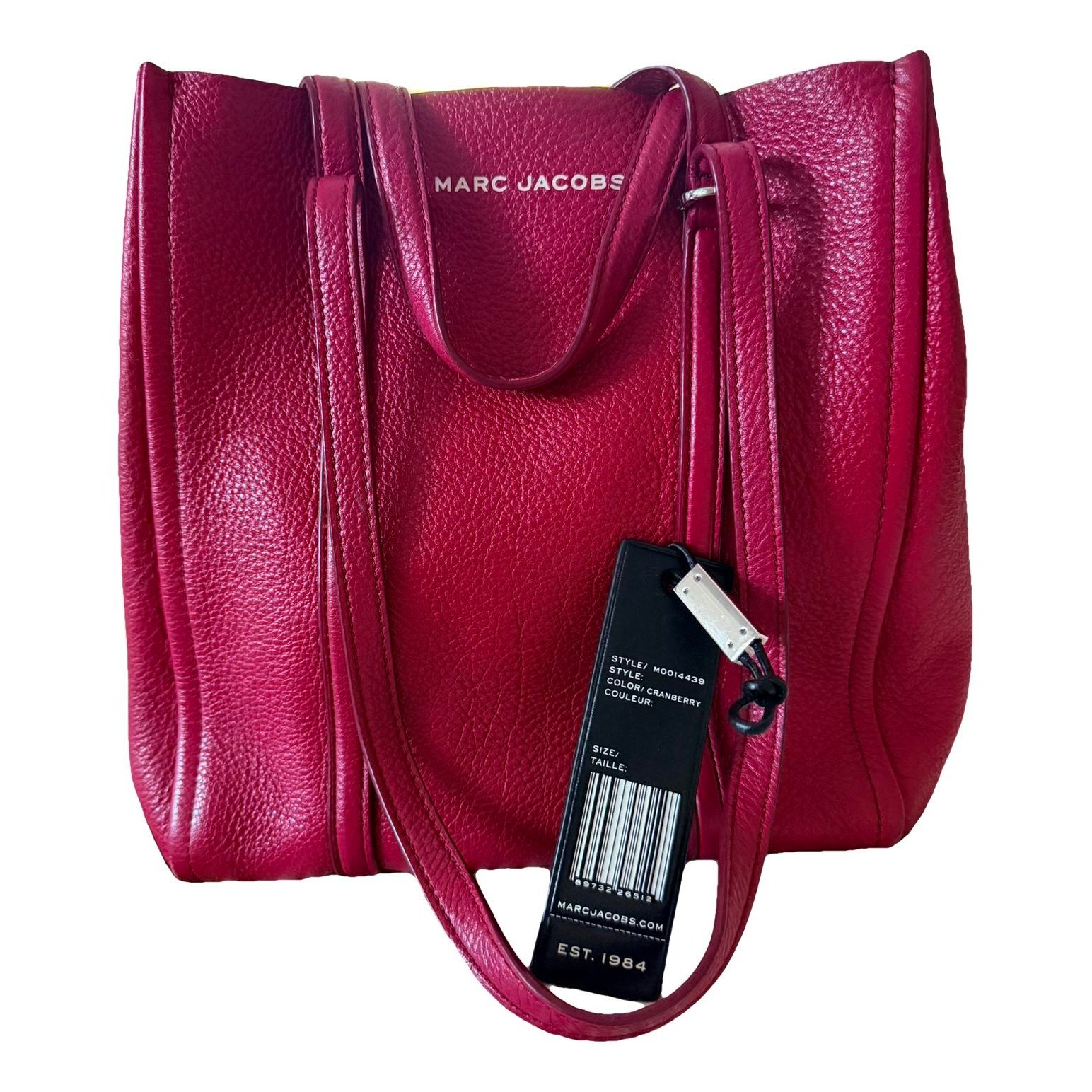 The Tag Tote leather tote