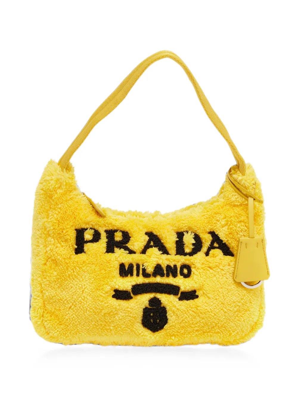 Re-Edition 2000 terrycloth shoulder bag
