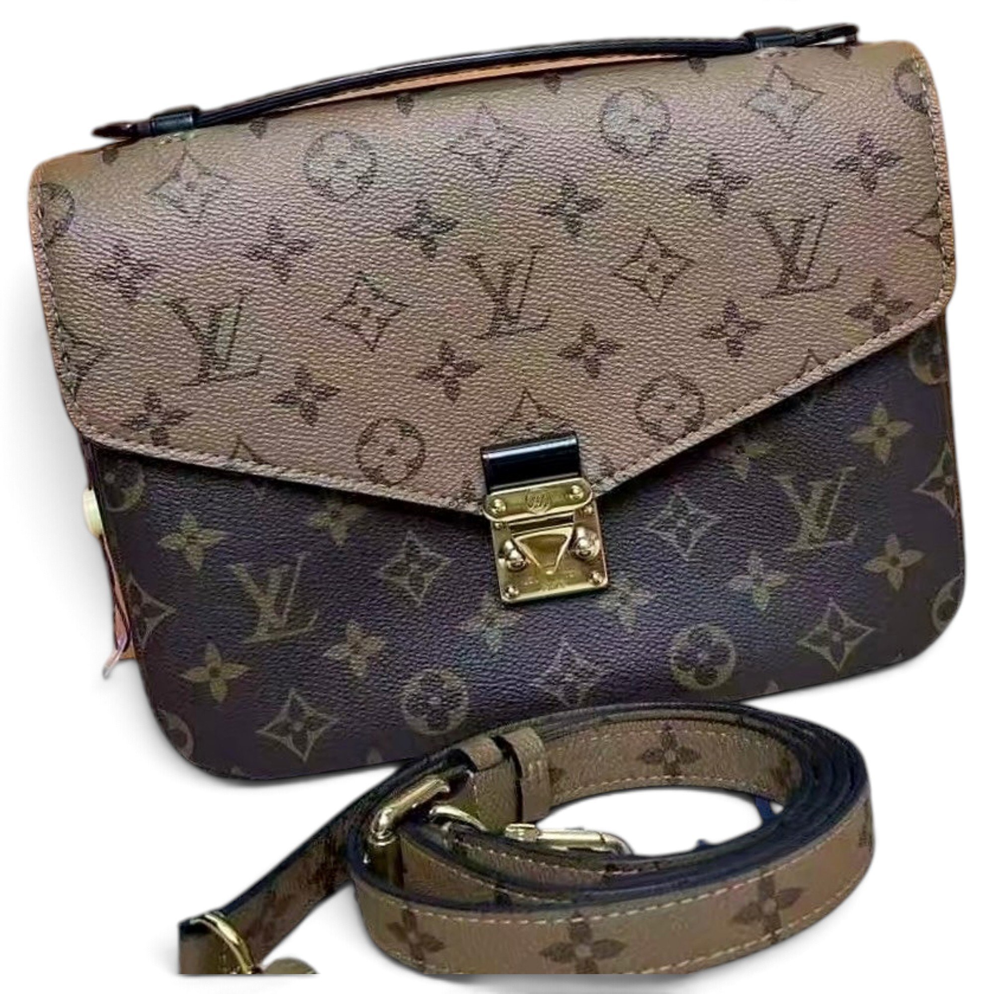 Metis leather handbag