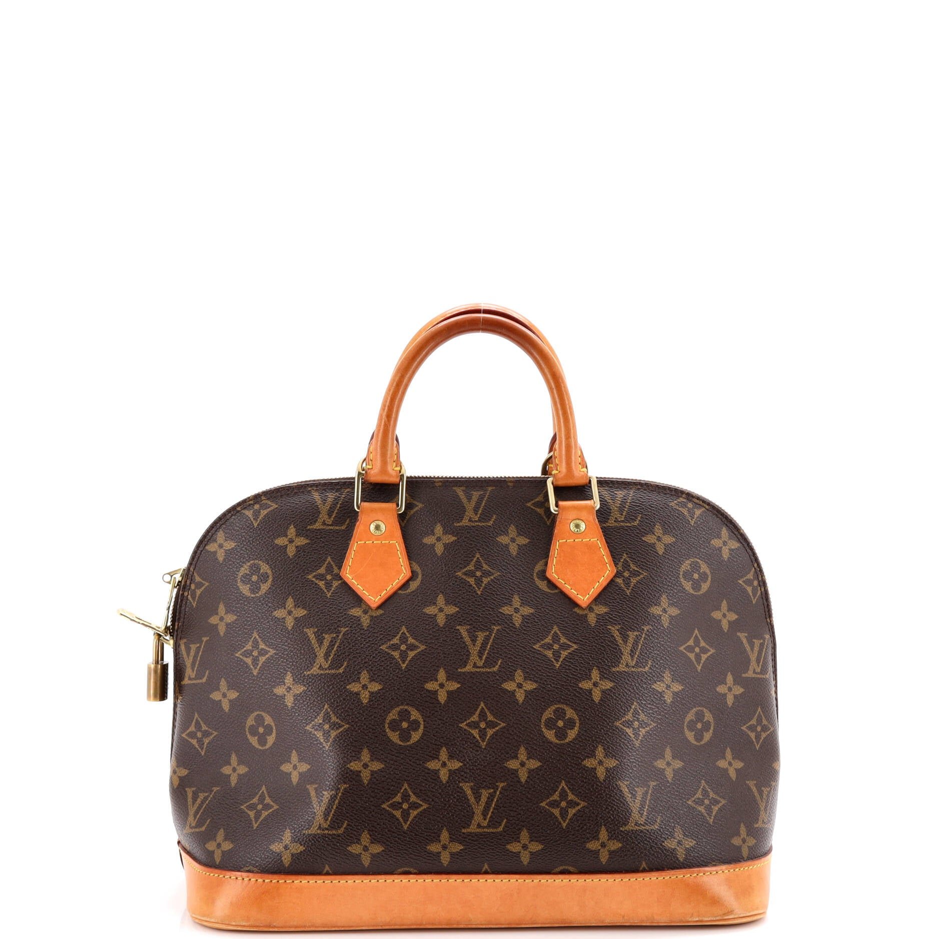 Louis Vuitton Vintage Alma Handbag Monogram Canvas PM