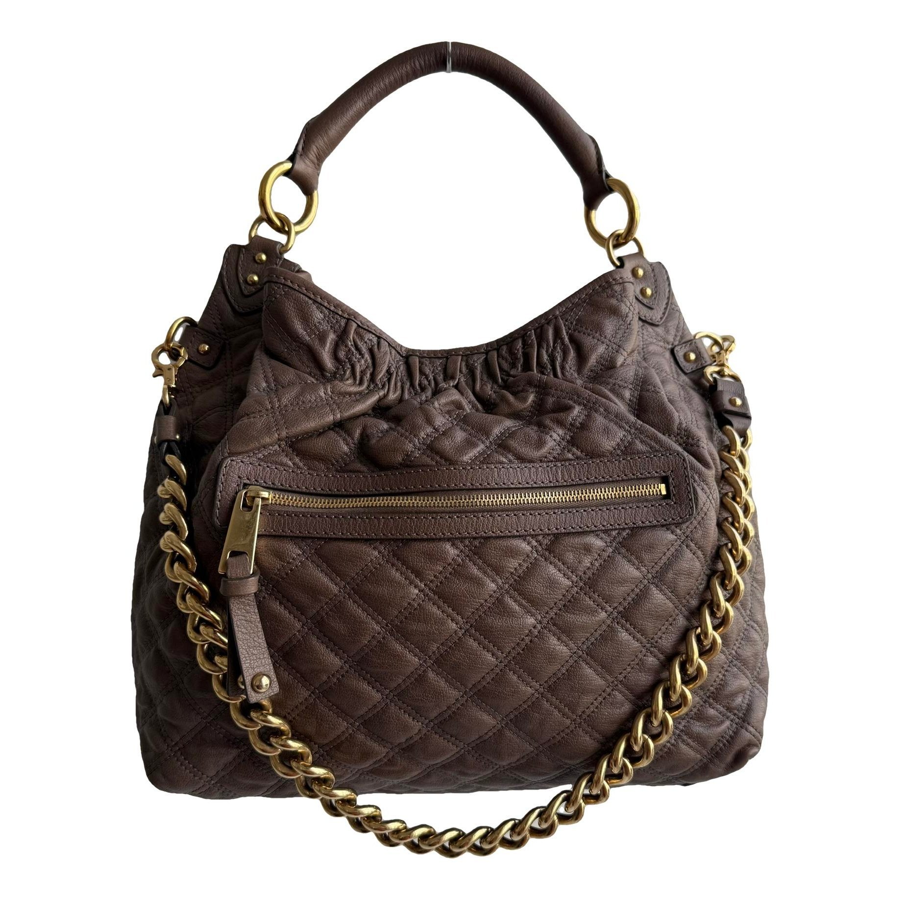Stam leather handbag
