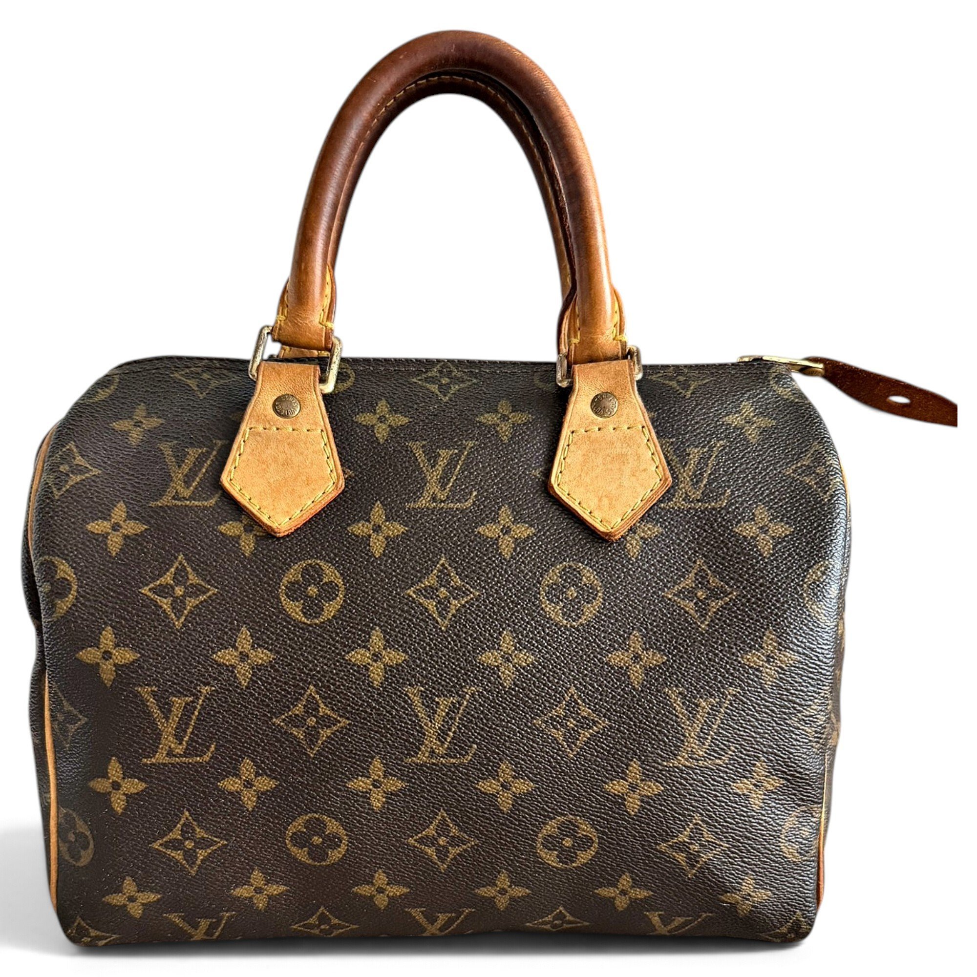Louis Vuitton Speedy leather handbag