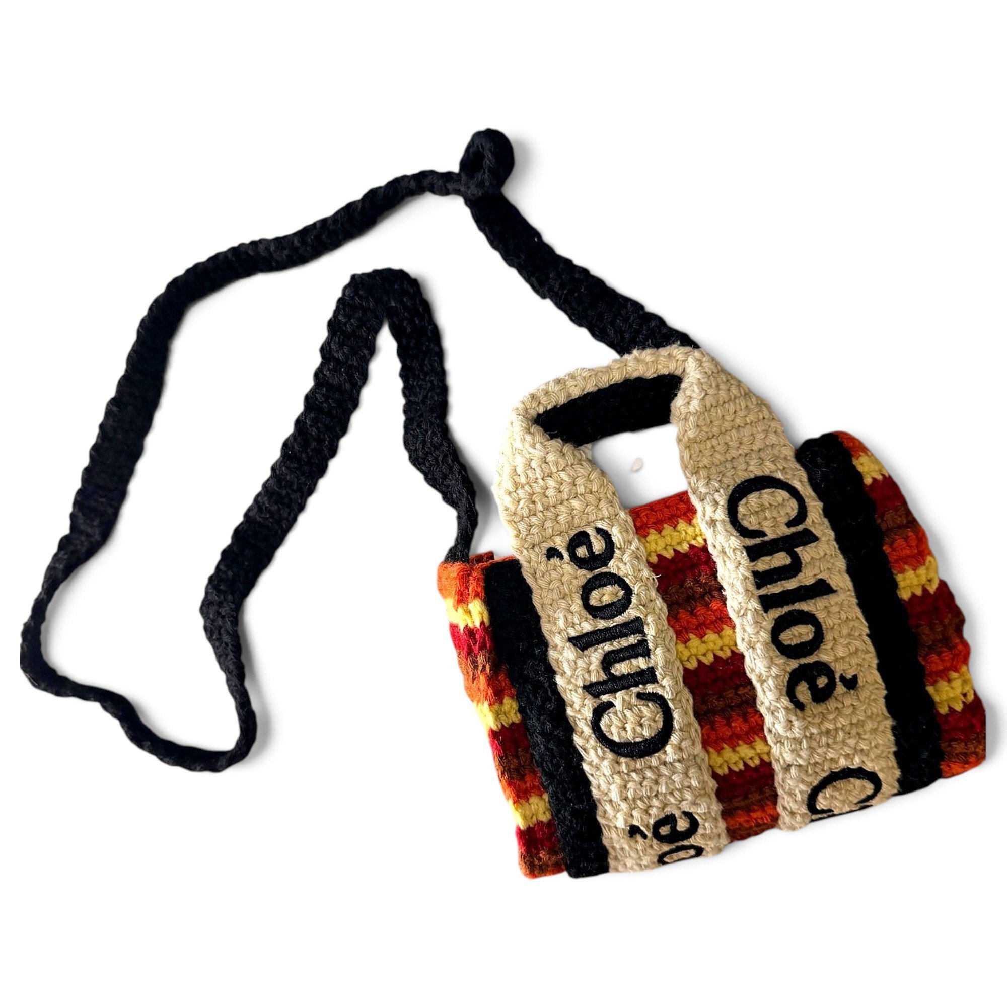 Woody cloth crossbody bag