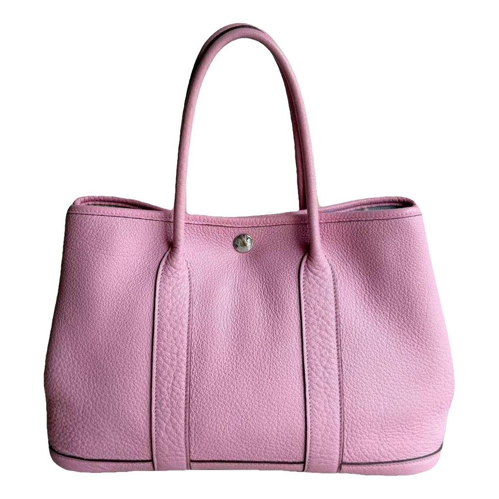Garden Party leather handbag