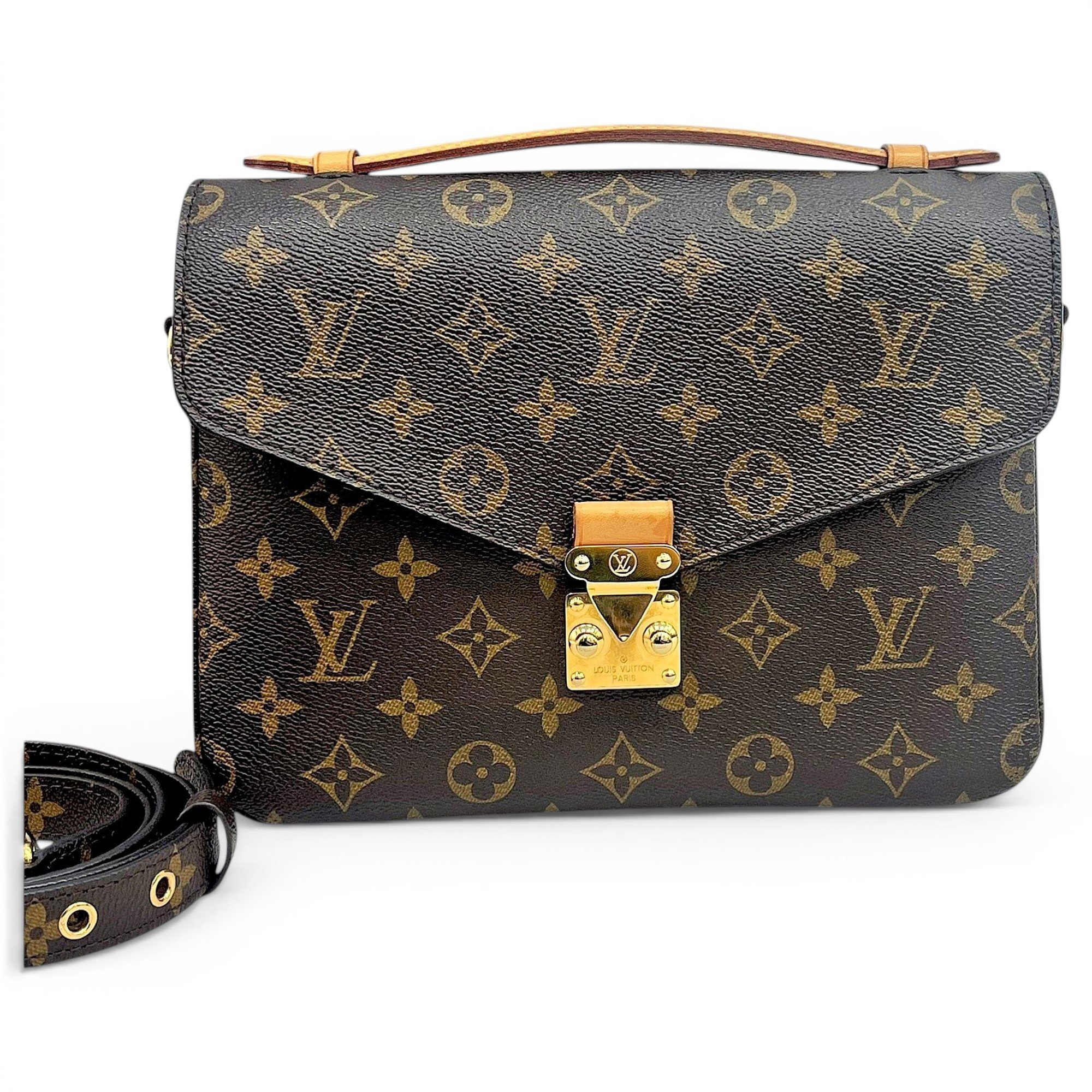 Metis leather handbag