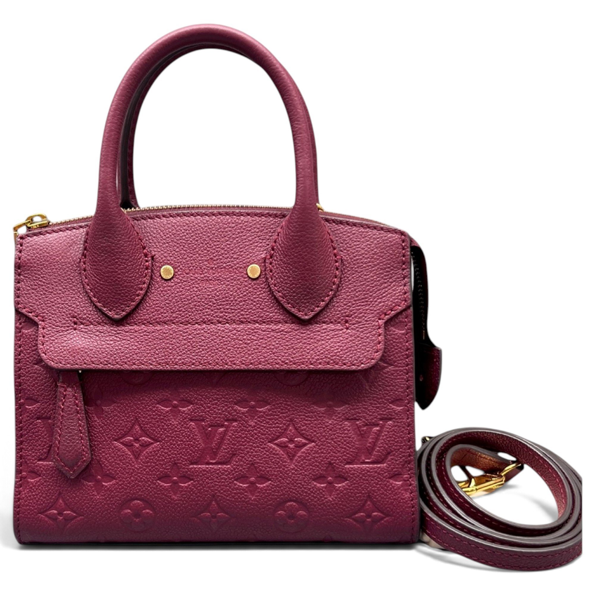 Pont Neuf leather crossbody bag