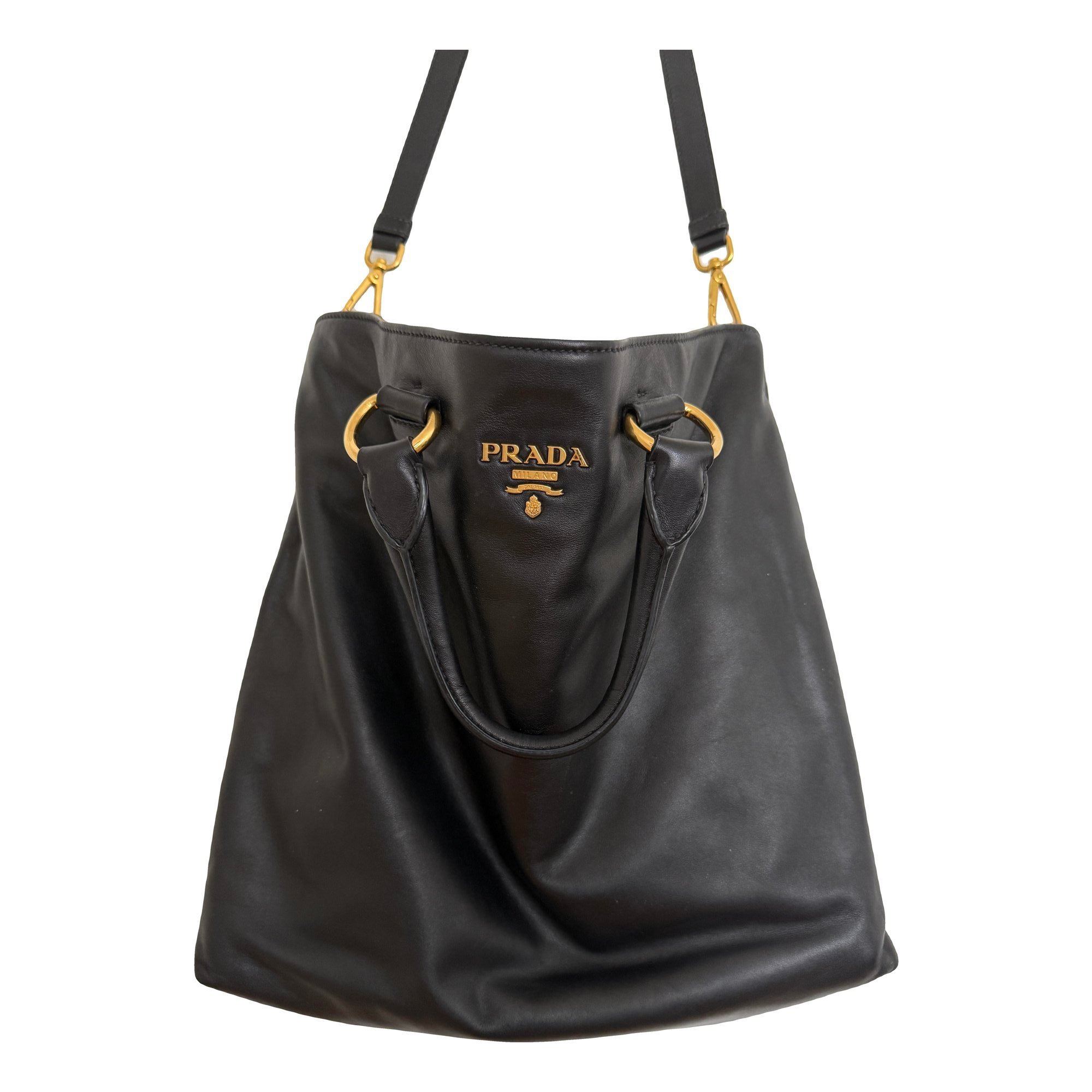 Leather handbag