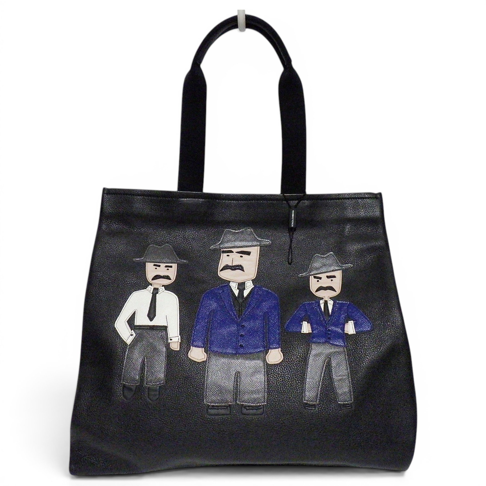Leather tote