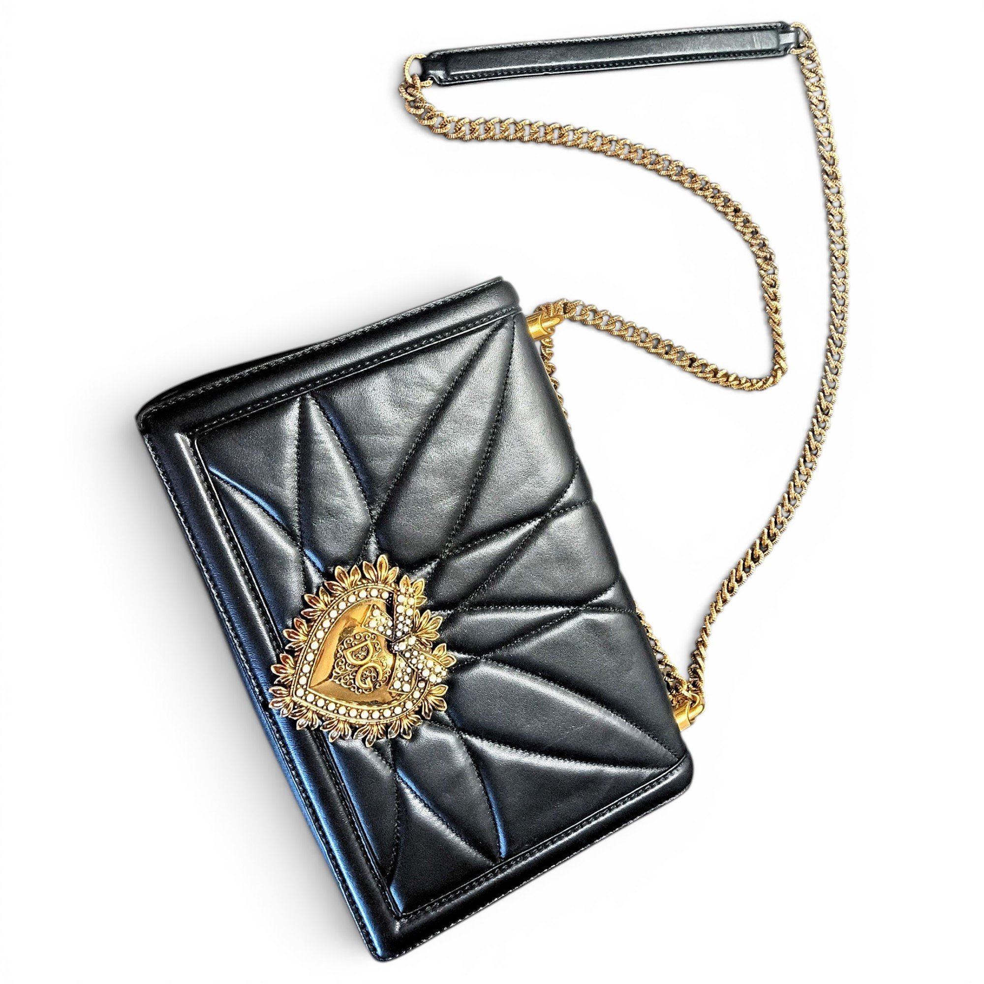 Devotion leather handbag