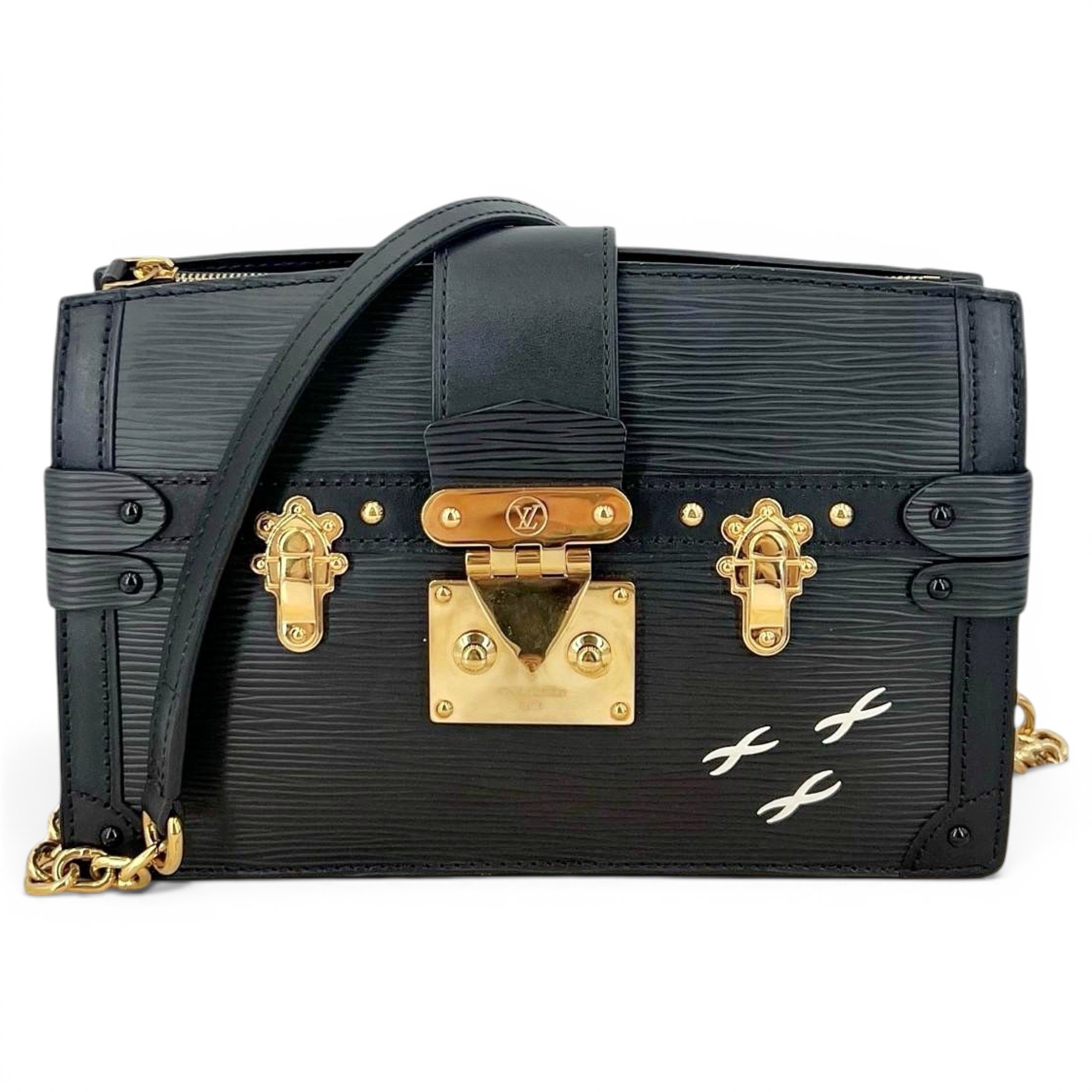 Leather crossbody bag