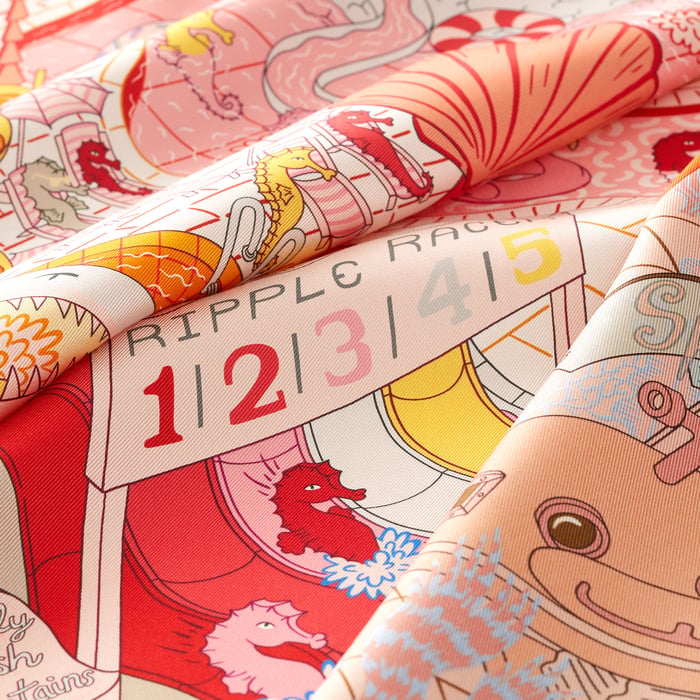 Splash Park Double Face Scarf 90