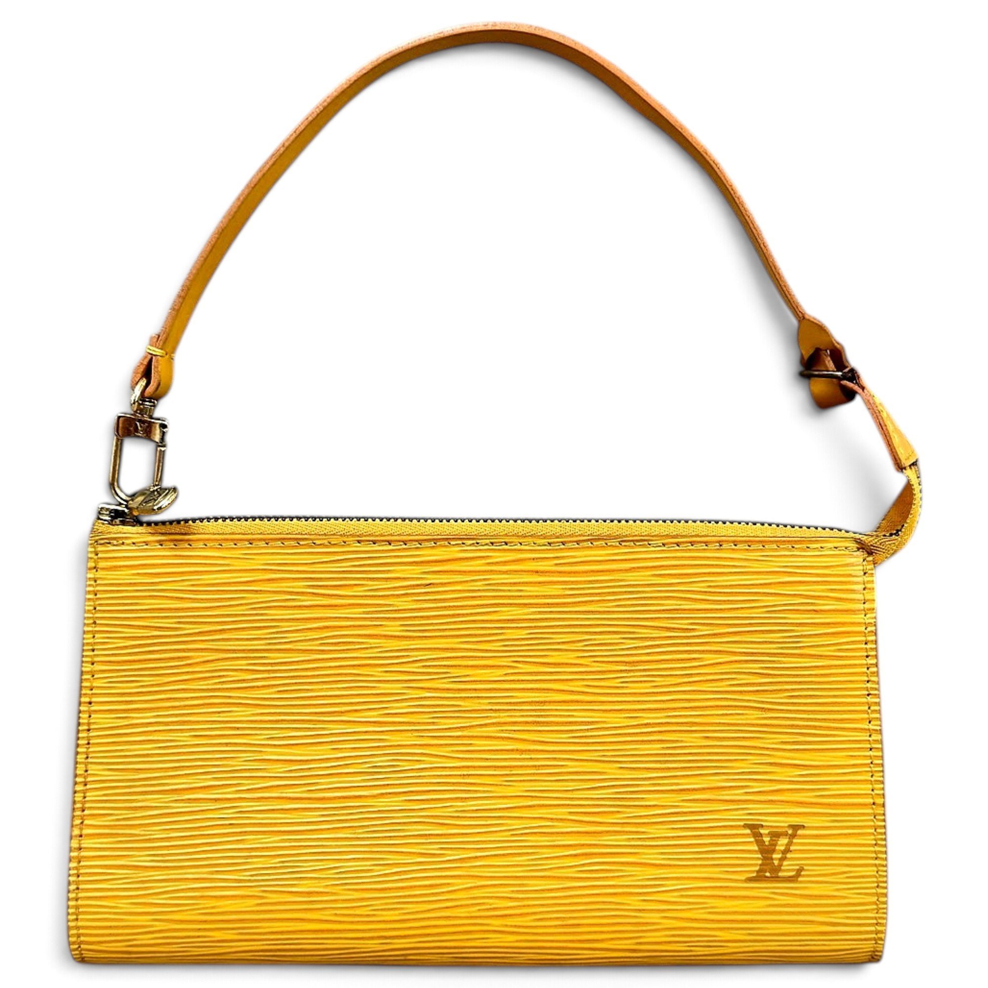Pochette Accessoire leather handbag