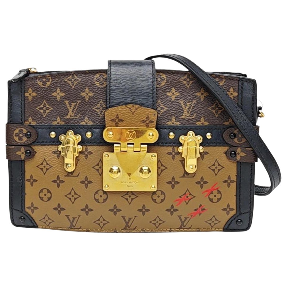 City Trunk leather crossbody bag